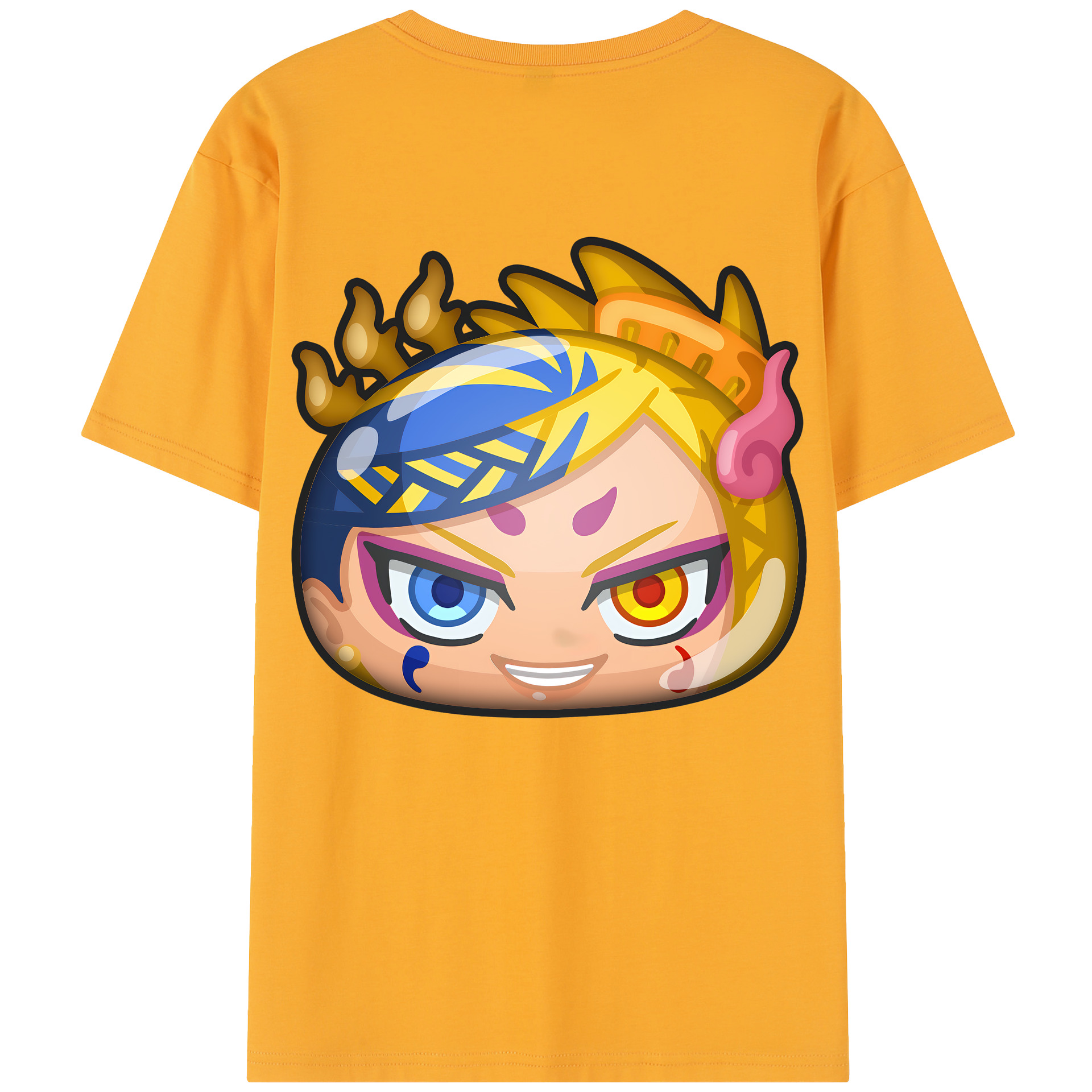 （画像用） 妖怪ウォッチ Yo-kai Watch 綿100％半袖Tシャツ（背面プリント）