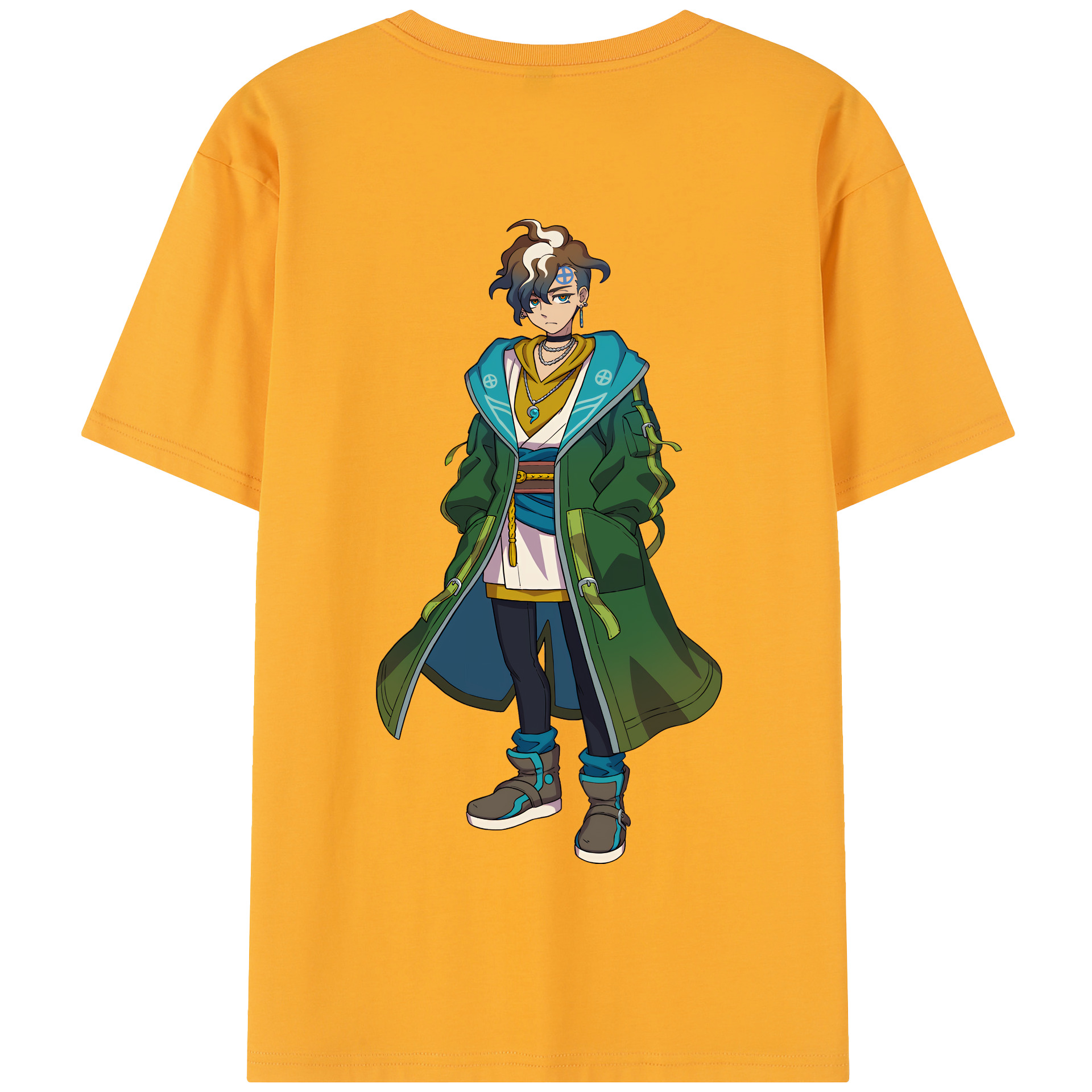 （画像用） 妖怪ウォッチ Yo-kai Watch 綿100％半袖Tシャツ（背面プリント）