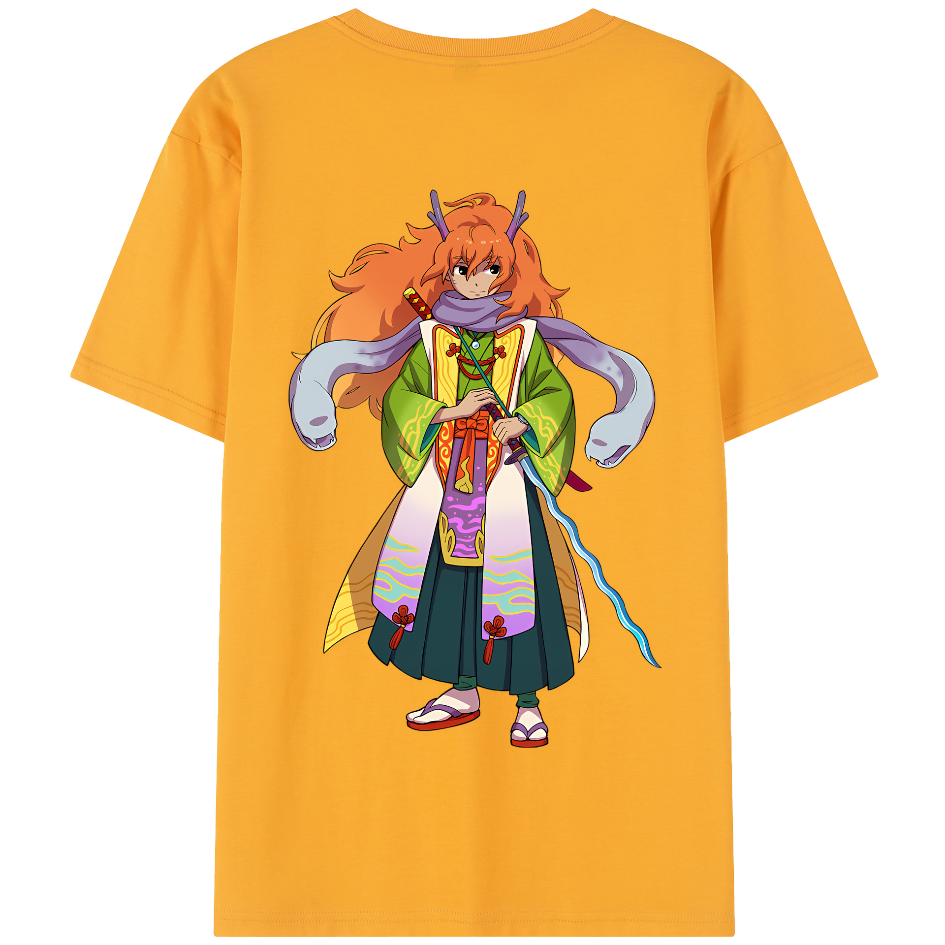 （画像用） 妖怪ウォッチ Yo-kai Watch 綿100％半袖Tシャツ（背面プリント）