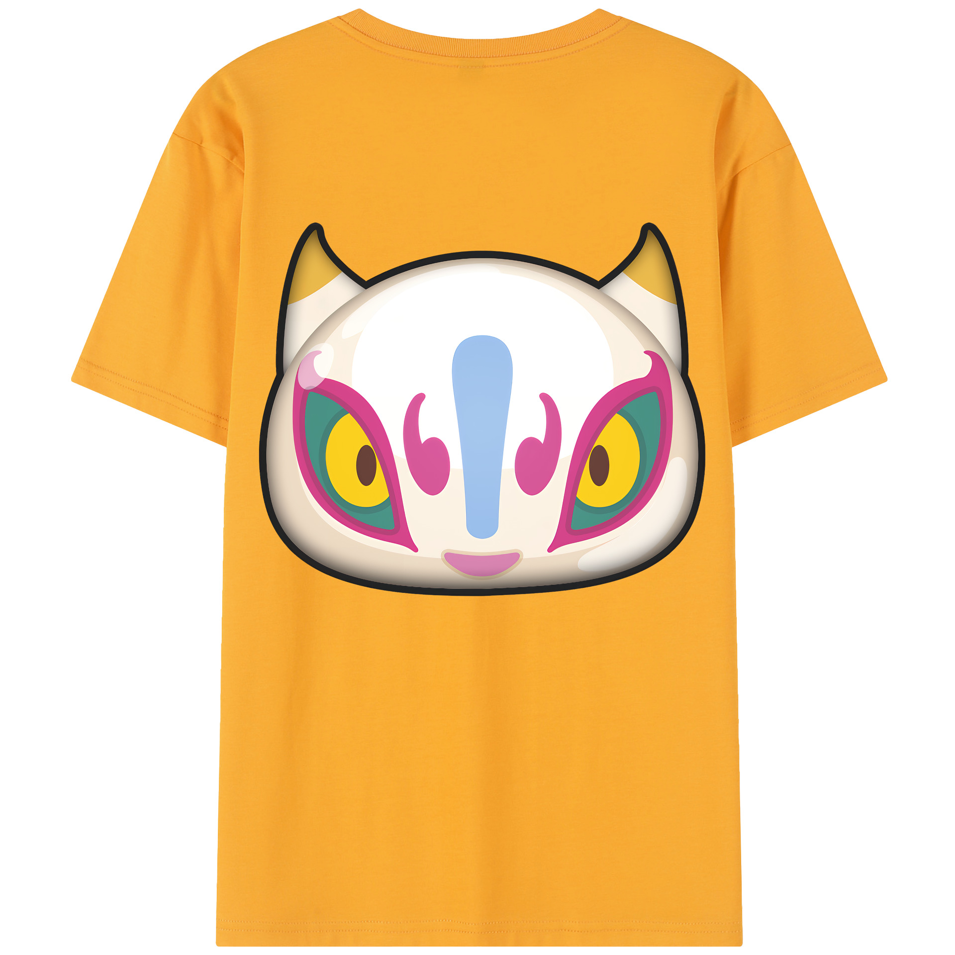 （画像用） 妖怪ウォッチ Yo-kai Watch 綿100％半袖Tシャツ（背面プリント）