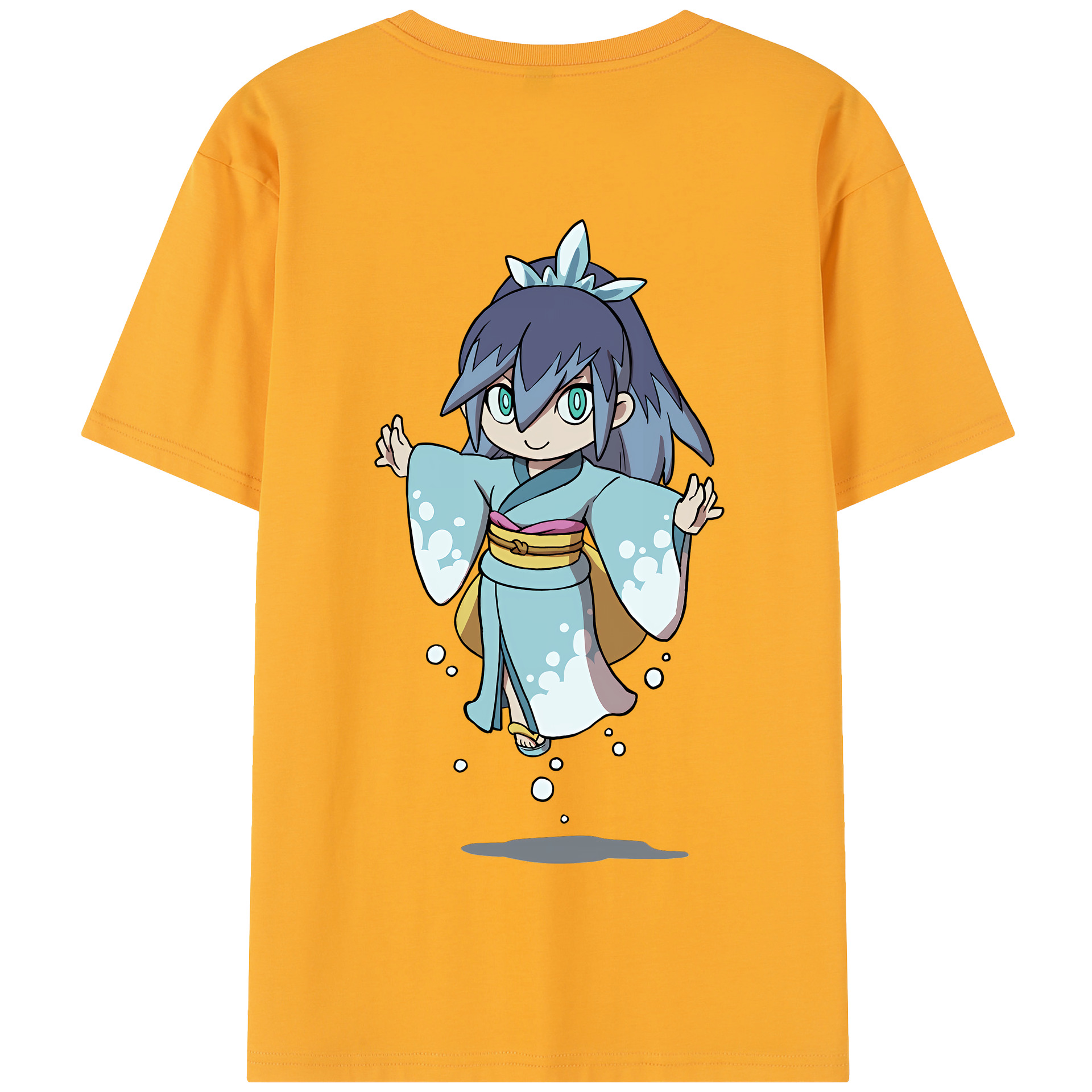 （画像用） 妖怪ウォッチ Yo-kai Watch 綿100％半袖Tシャツ（背面プリント）