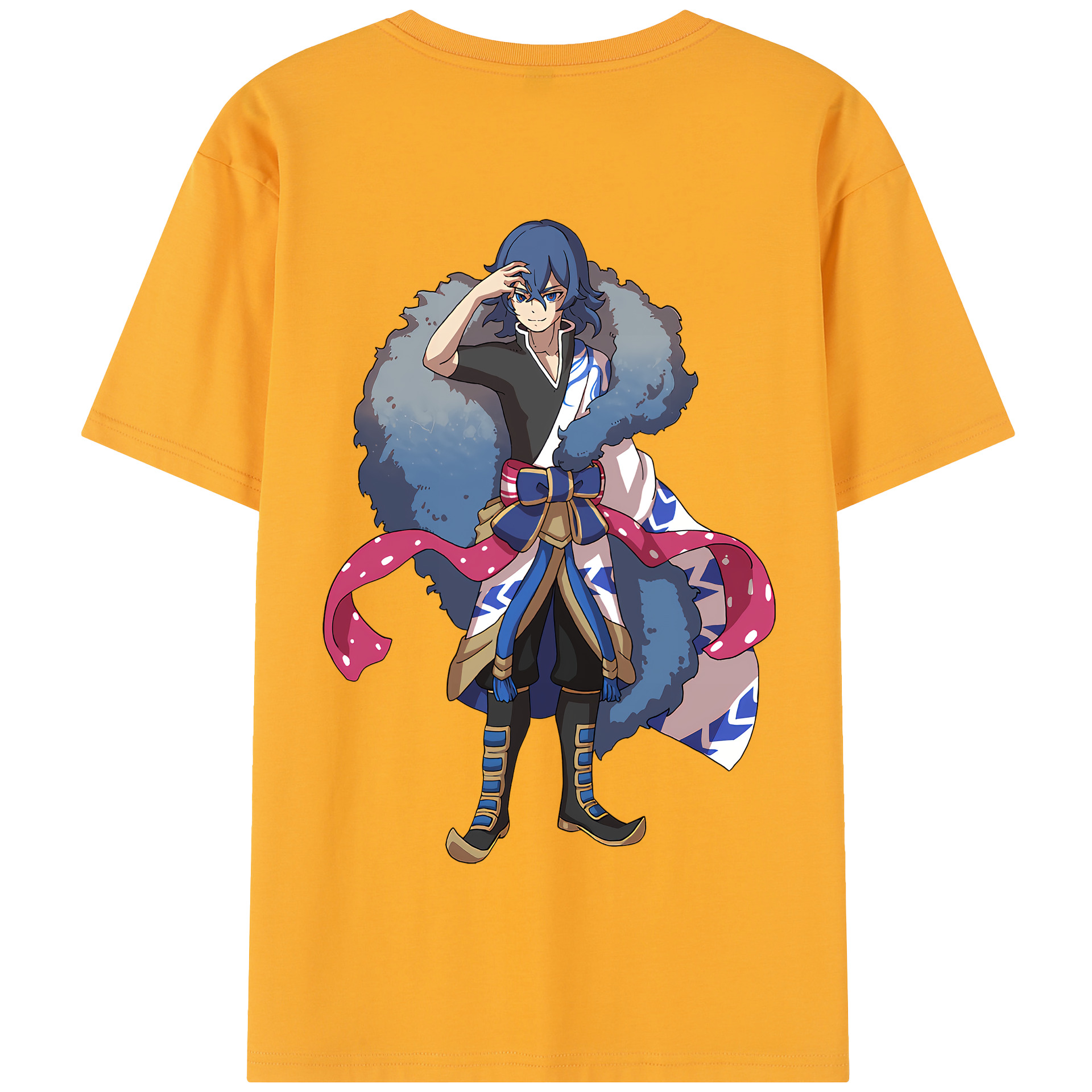 （画像用） 妖怪ウォッチ Yo-kai Watch 綿100％半袖Tシャツ（背面プリント）