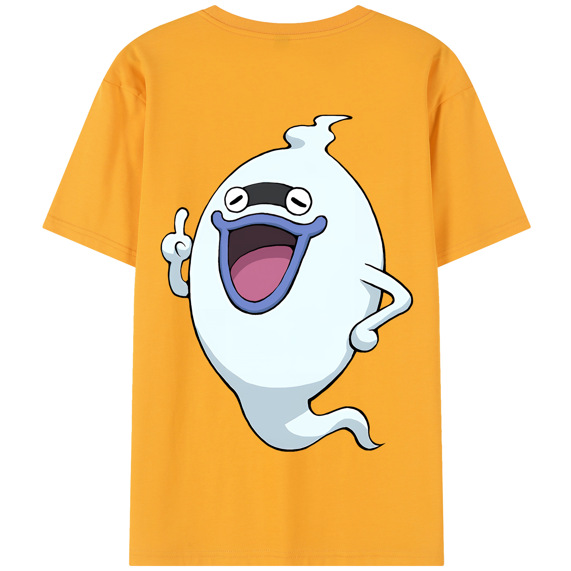 （画像用） 妖怪ウォッチ Yo-kai Watch 綿100％半袖Tシャツ（背面プリント）