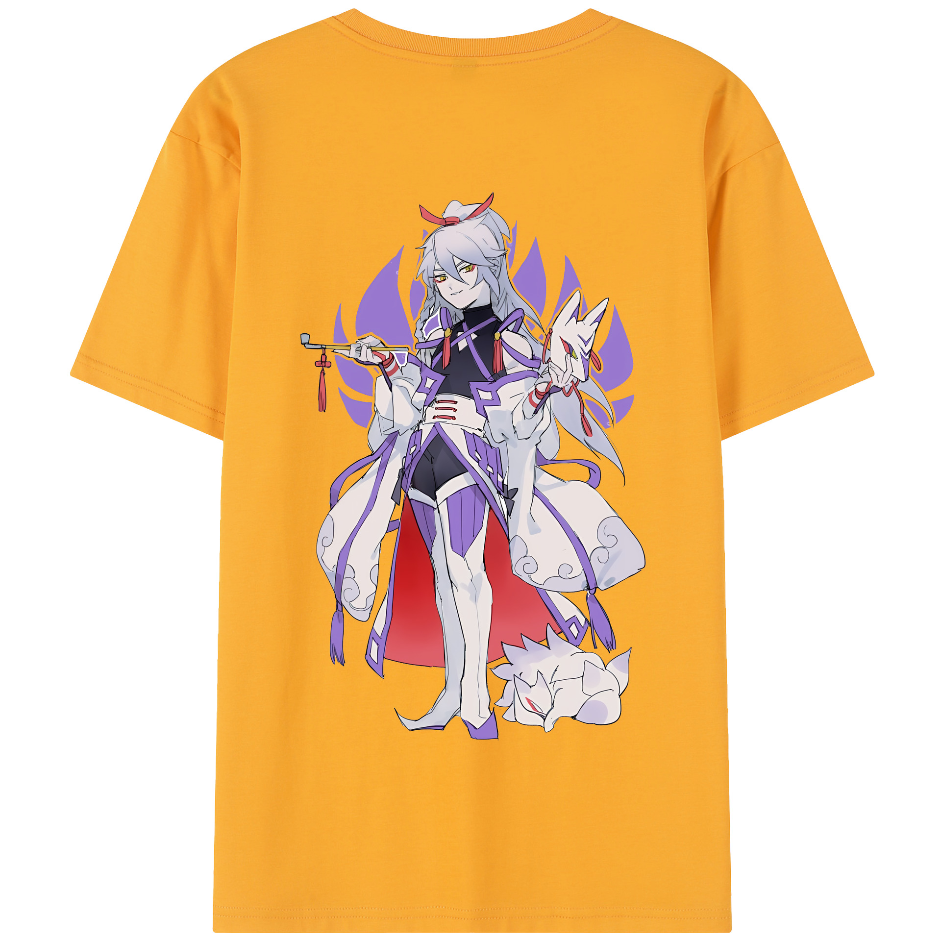 （画像用） 妖怪ウォッチ Yo-kai Watch 綿100％半袖Tシャツ（背面プリント）