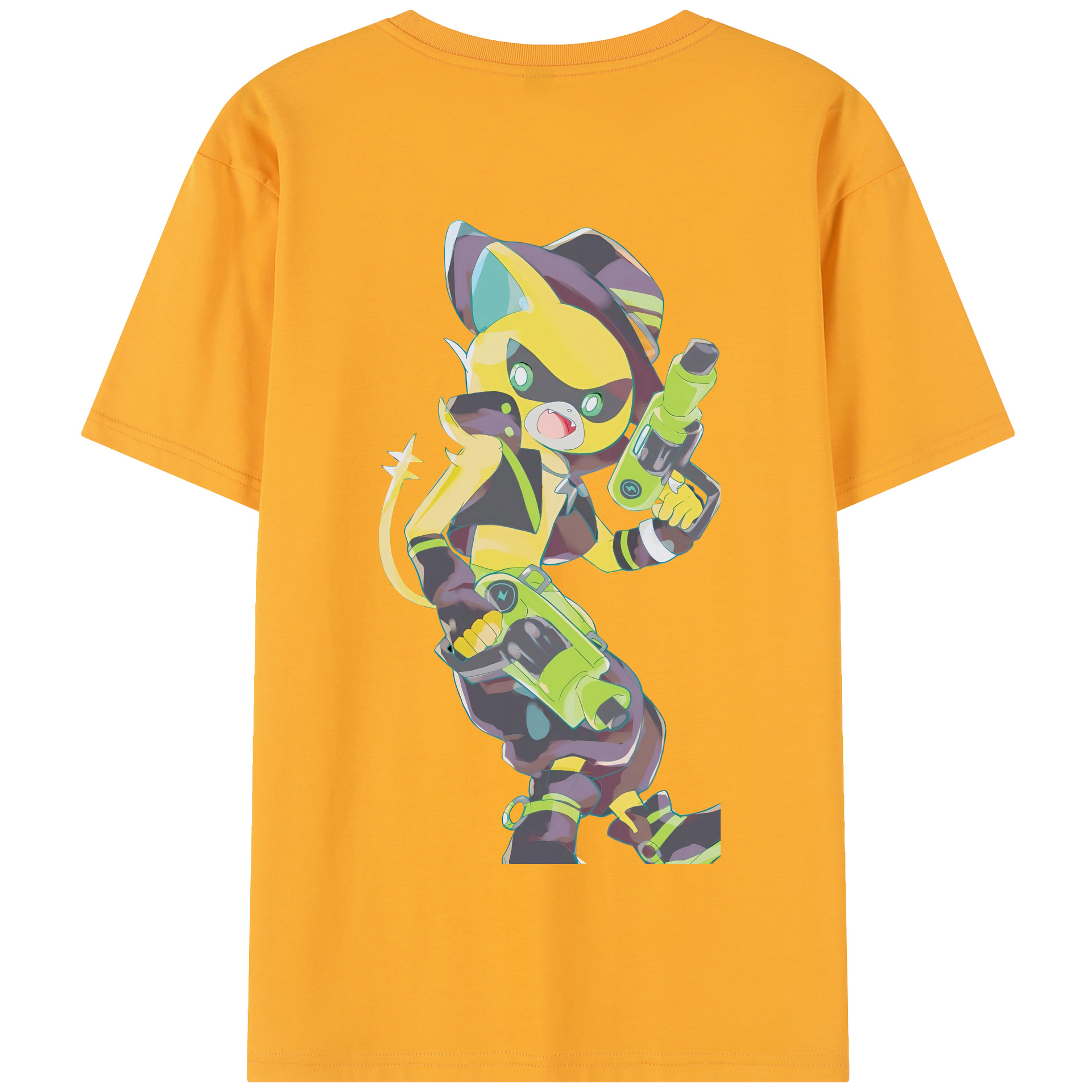 （画像用） 妖怪ウォッチ Yo-kai Watch 綿100％半袖Tシャツ（背面プリント）