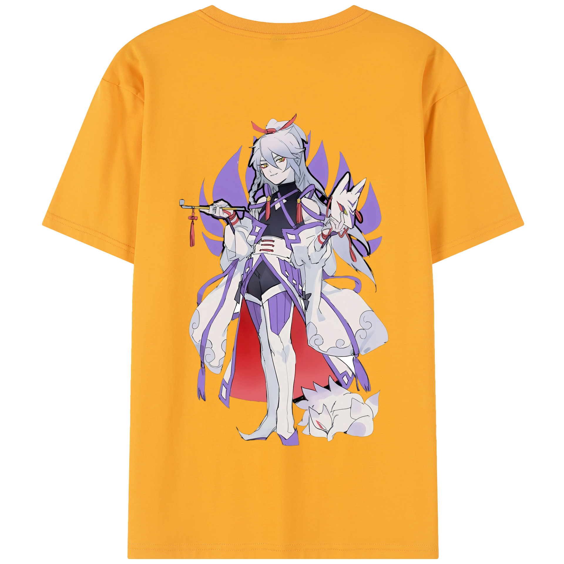 （画像用） 妖怪ウォッチ Yo-kai Watch 綿100％半袖Tシャツ（背面プリント）