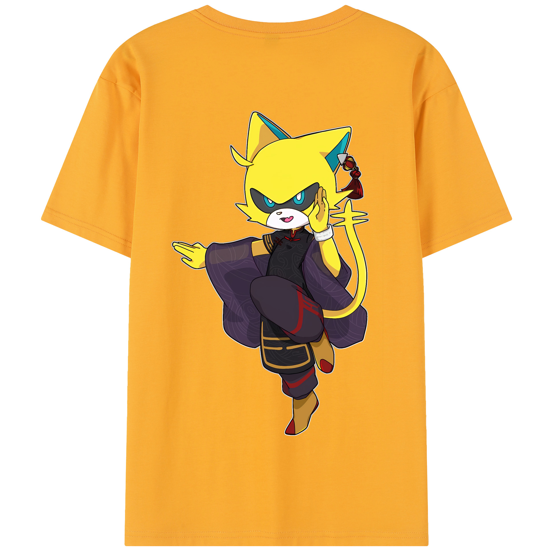 （画像用） 妖怪ウォッチ Yo-kai Watch 綿100％半袖Tシャツ（背面プリント）