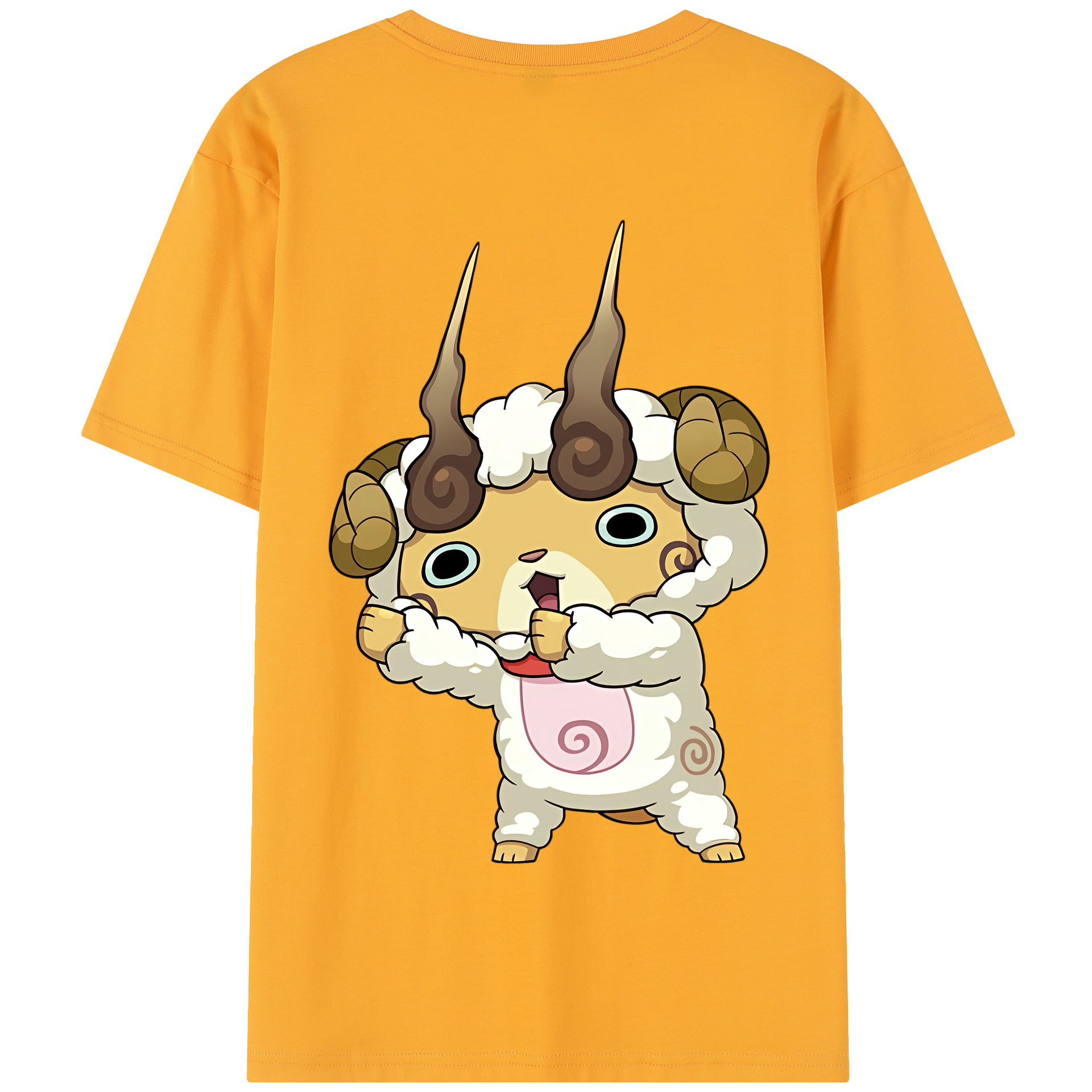 （画像用） 妖怪ウォッチ Yo-kai Watch 綿100％半袖Tシャツ（背面プリント）