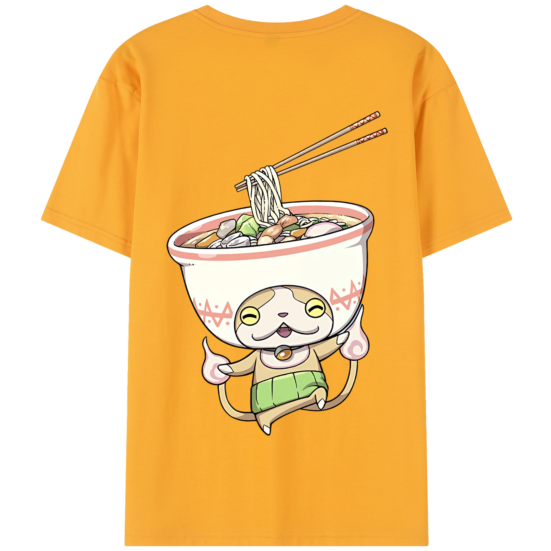 （画像用） 妖怪ウォッチ Yo-kai Watch 綿100％半袖Tシャツ（背面プリント）