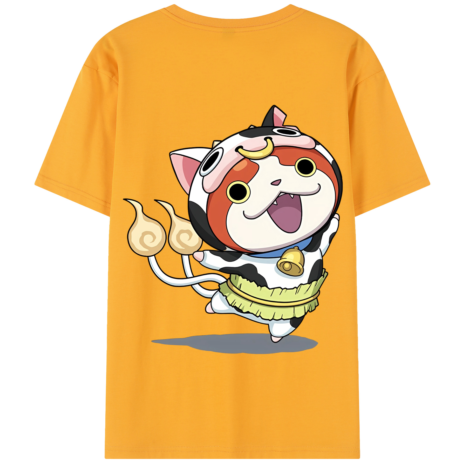 （画像用） 妖怪ウォッチ Yo-kai Watch 綿100％半袖Tシャツ（背面プリント）