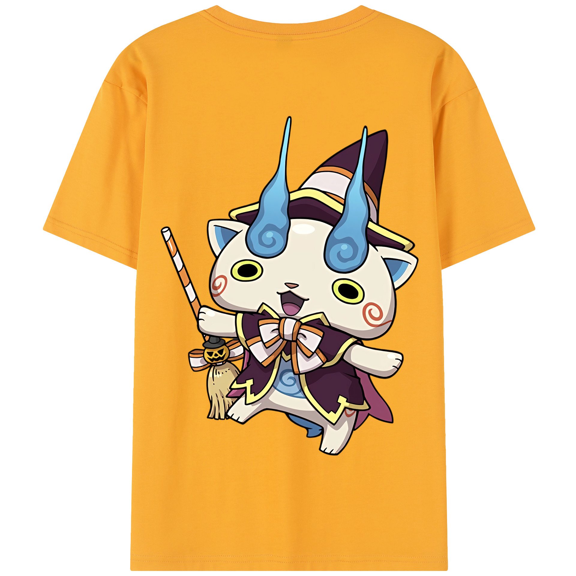 （画像用） 妖怪ウォッチ Yo-kai Watch 綿100％半袖Tシャツ（背面プリント）
