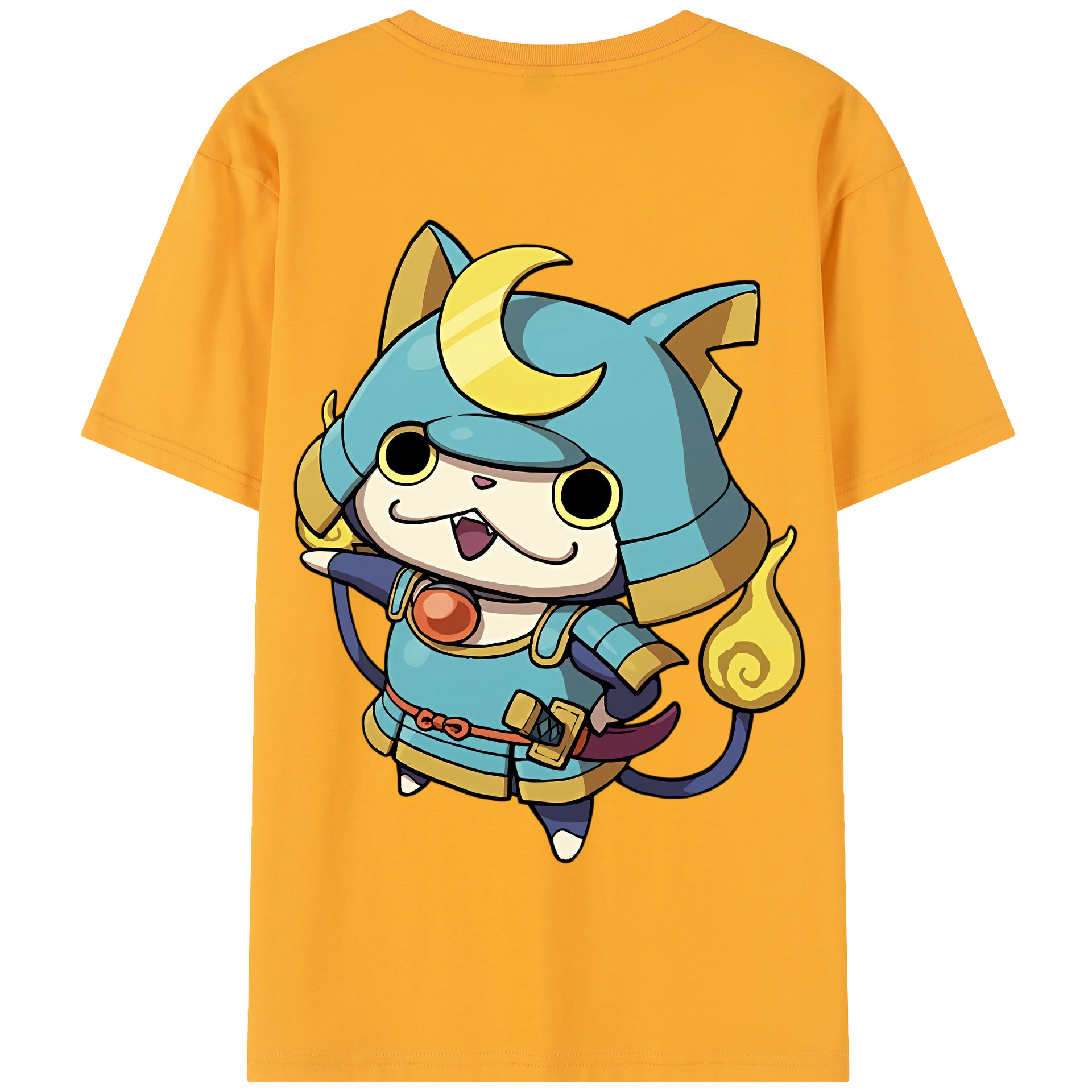 （画像用） 妖怪ウォッチ Yo-kai Watch 綿100％半袖Tシャツ（背面プリント）