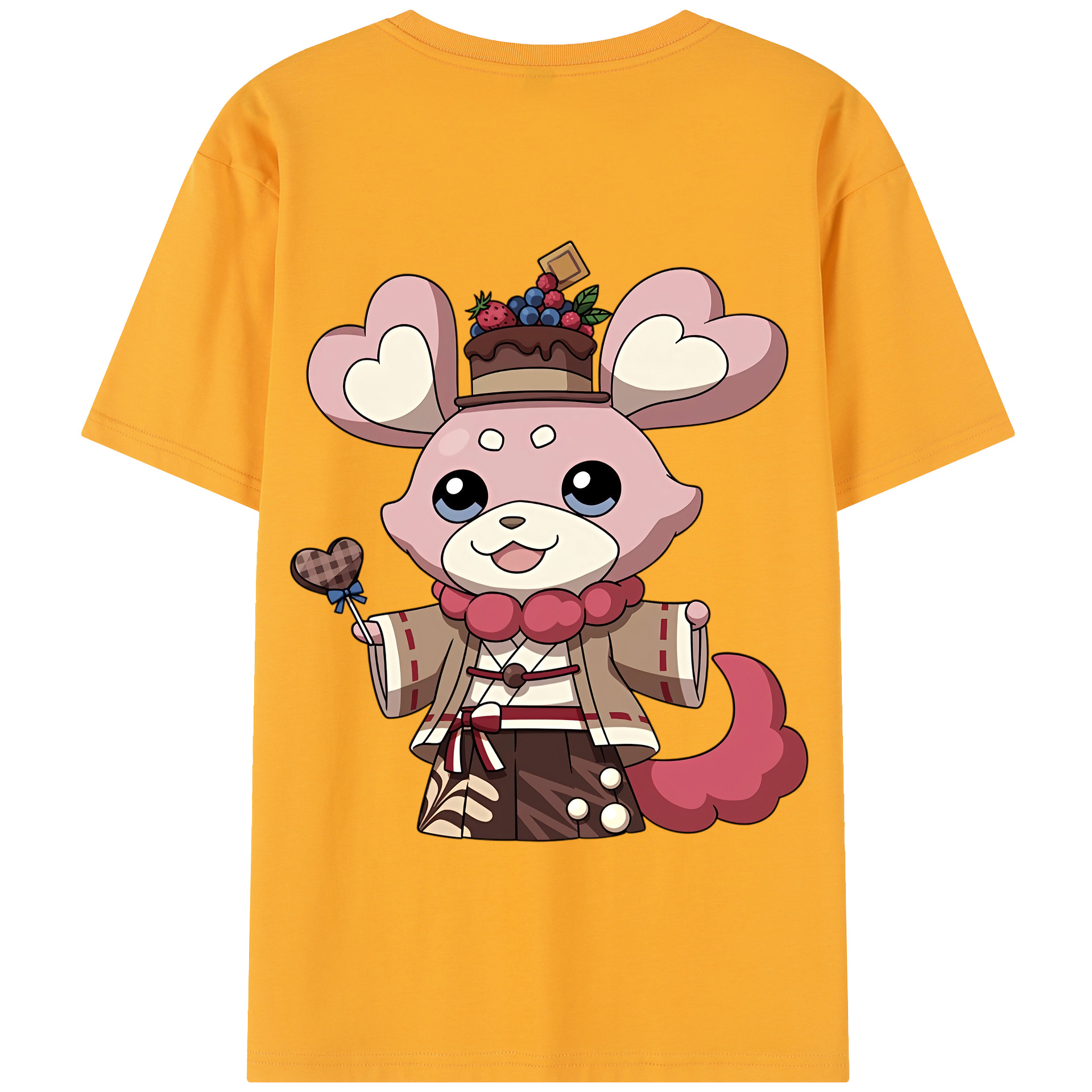 （画像用） 妖怪ウォッチ Yo-kai Watch 綿100％半袖Tシャツ（背面プリント）