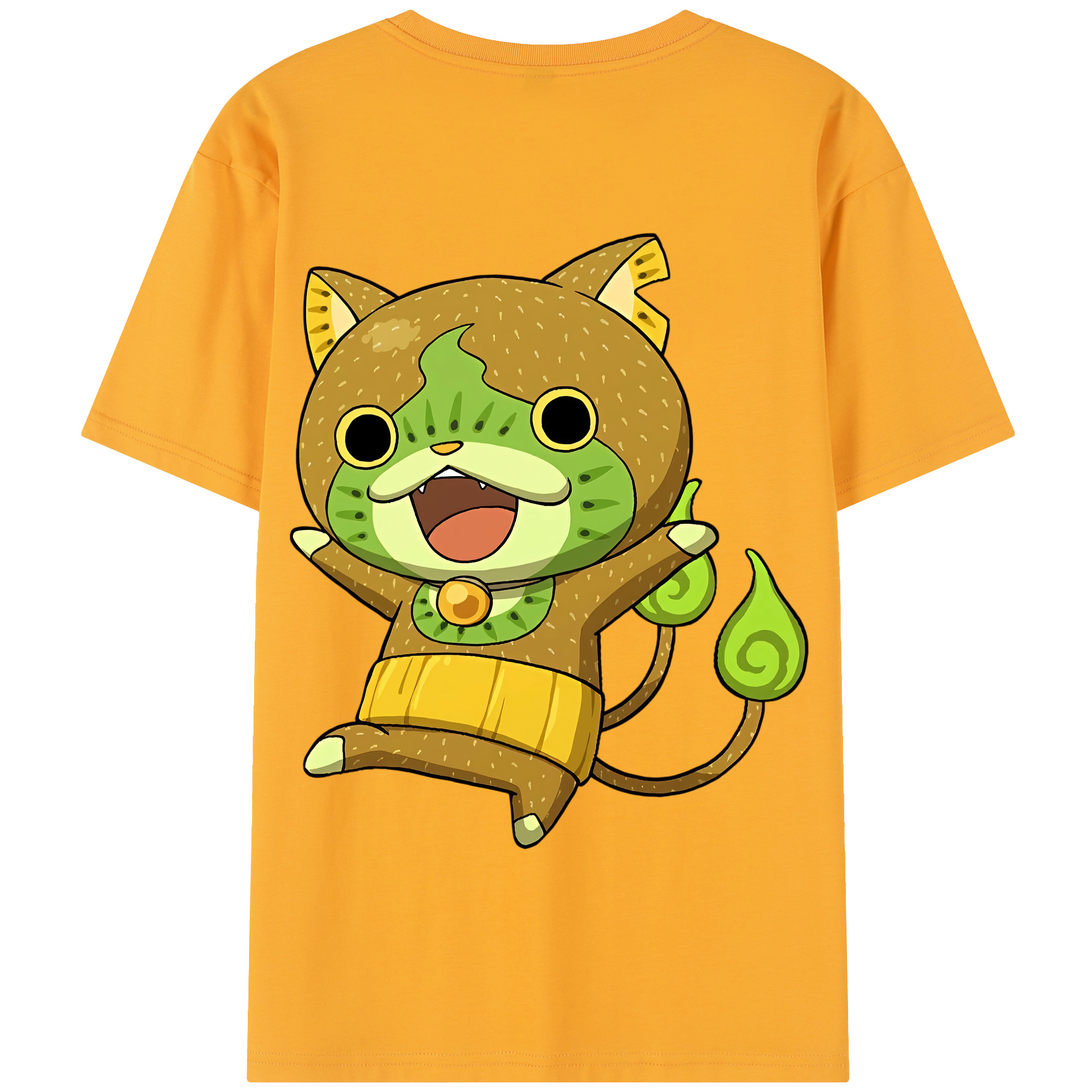 （画像用） 妖怪ウォッチ Yo-kai Watch 綿100％半袖Tシャツ（背面プリント）