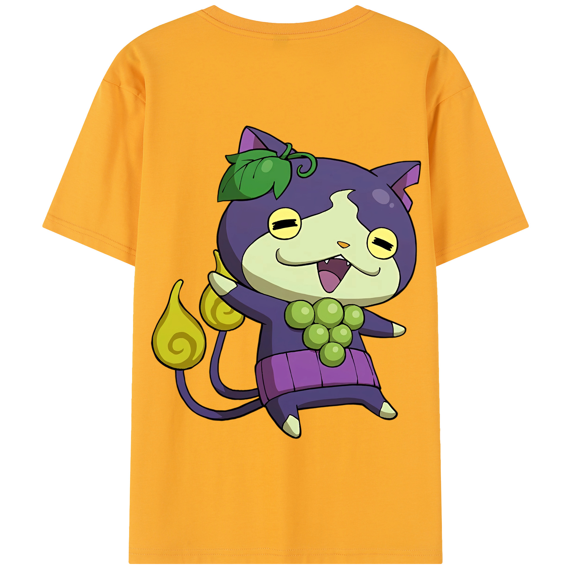 （画像用） 妖怪ウォッチ Yo-kai Watch 綿100％半袖Tシャツ（背面プリント）