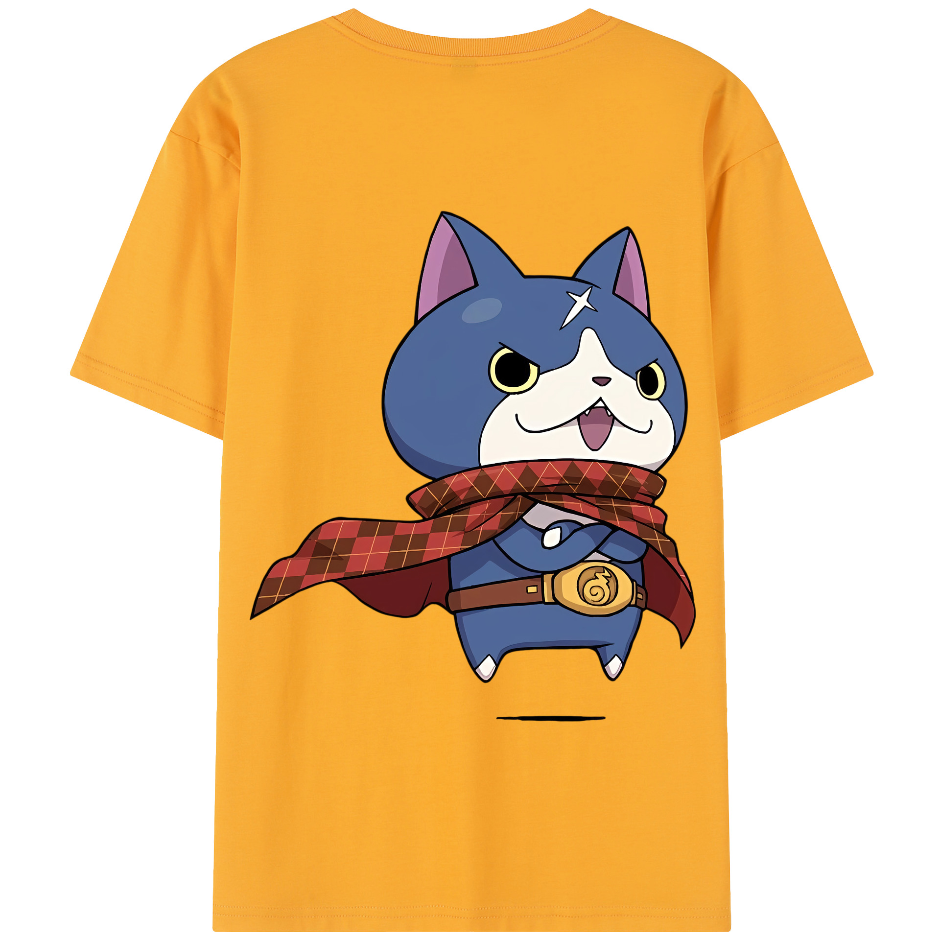 （画像用） 妖怪ウォッチ Yo-kai Watch 綿100％半袖Tシャツ（背面プリント）
