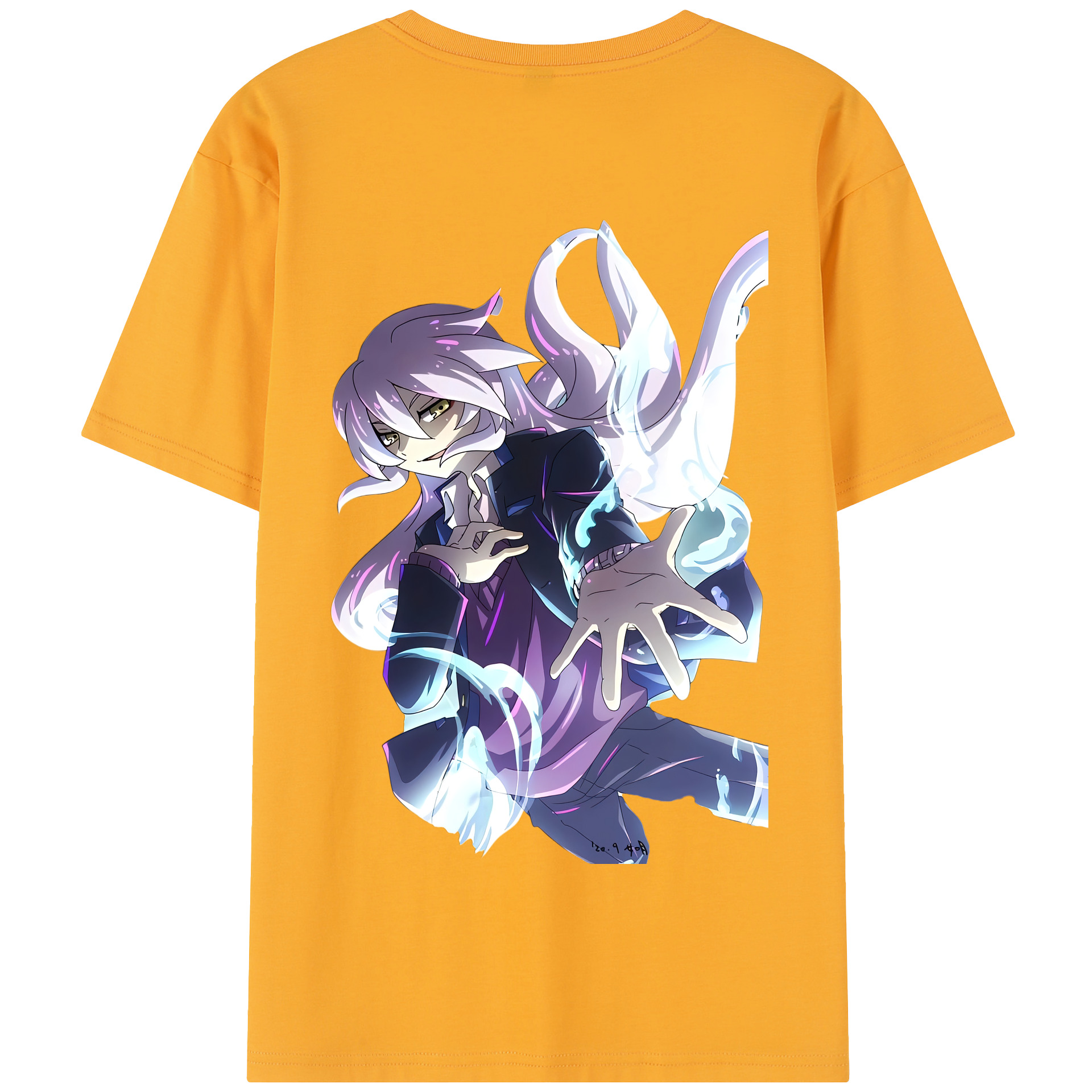 （画像用） 妖怪ウォッチ Yo-kai Watch 綿100％半袖Tシャツ（背面プリント）