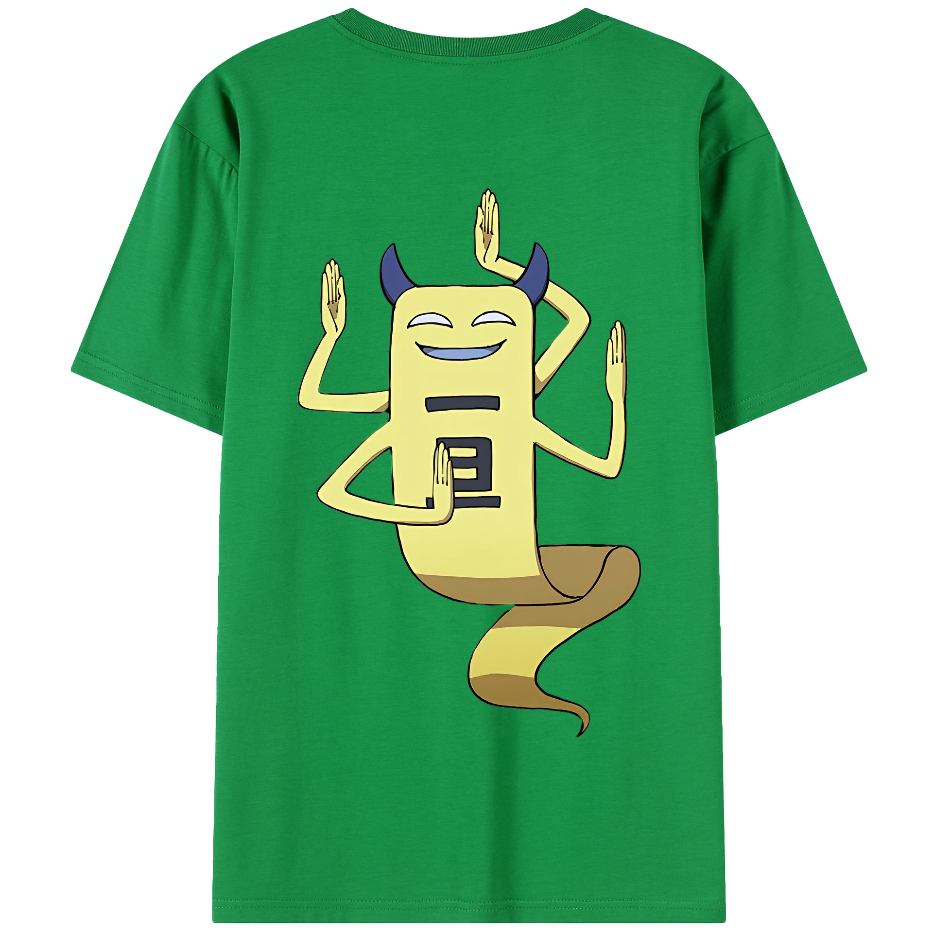 （画像用） 妖怪ウォッチ Yo-kai Watch 綿100％半袖Tシャツ（背面プリント）