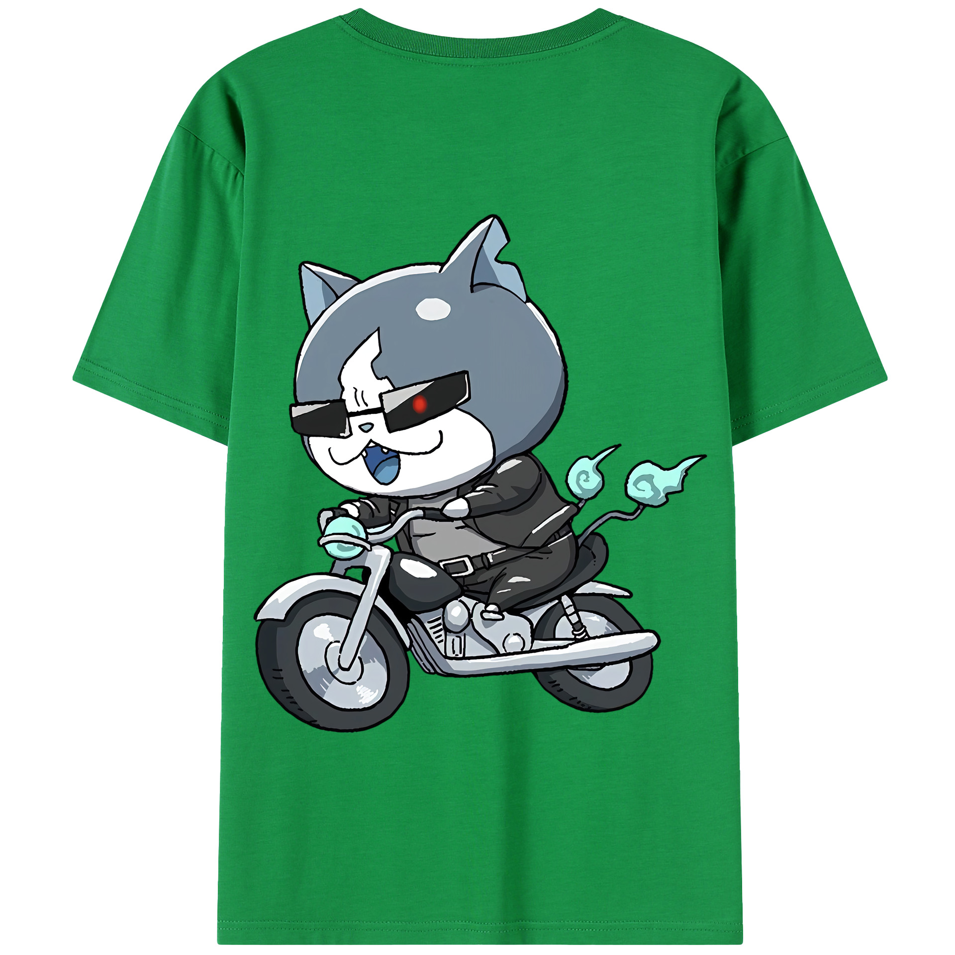 （画像用） 妖怪ウォッチ Yo-kai Watch 綿100％半袖Tシャツ（背面プリント）