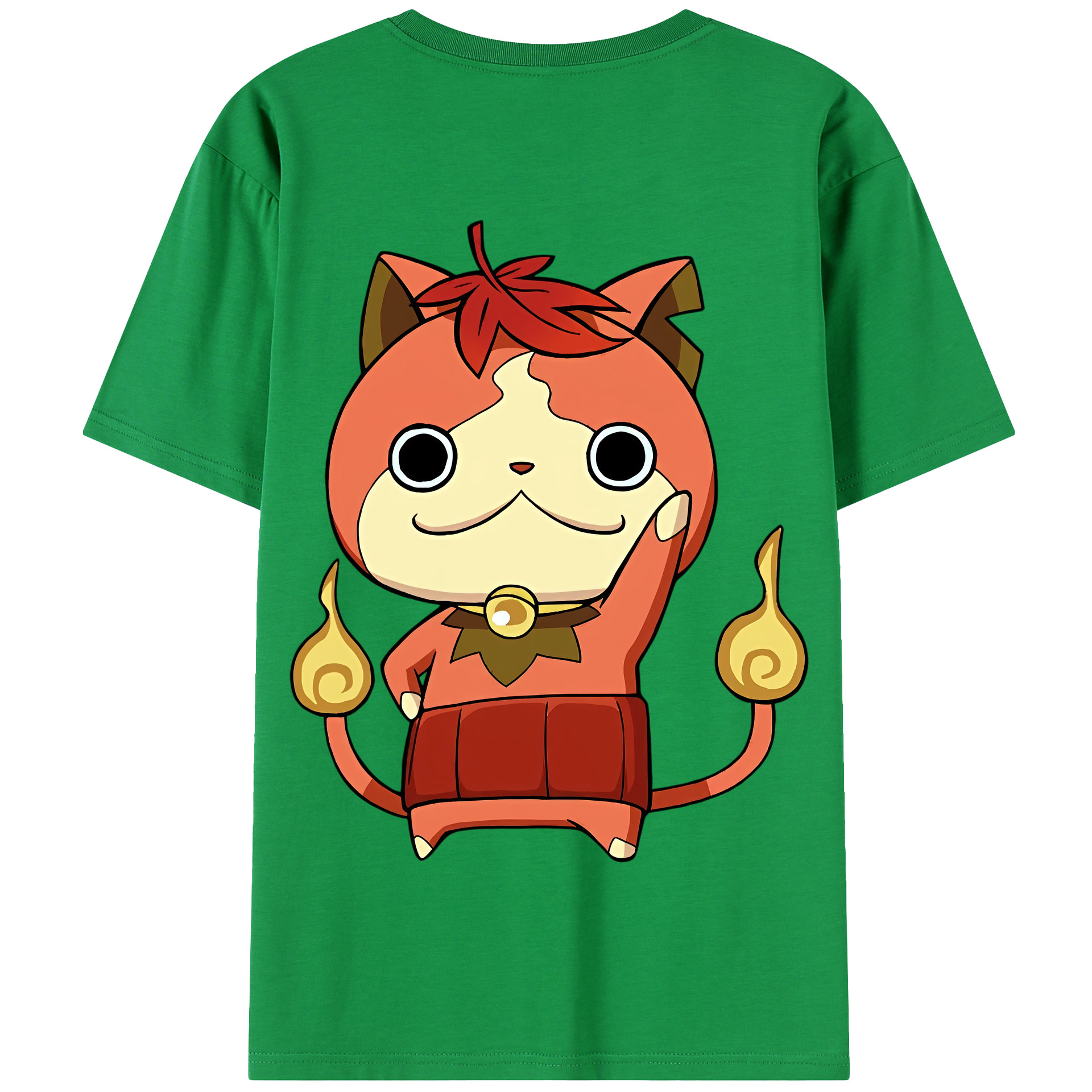（画像用） 妖怪ウォッチ Yo-kai Watch 綿100％半袖Tシャツ（背面プリント）