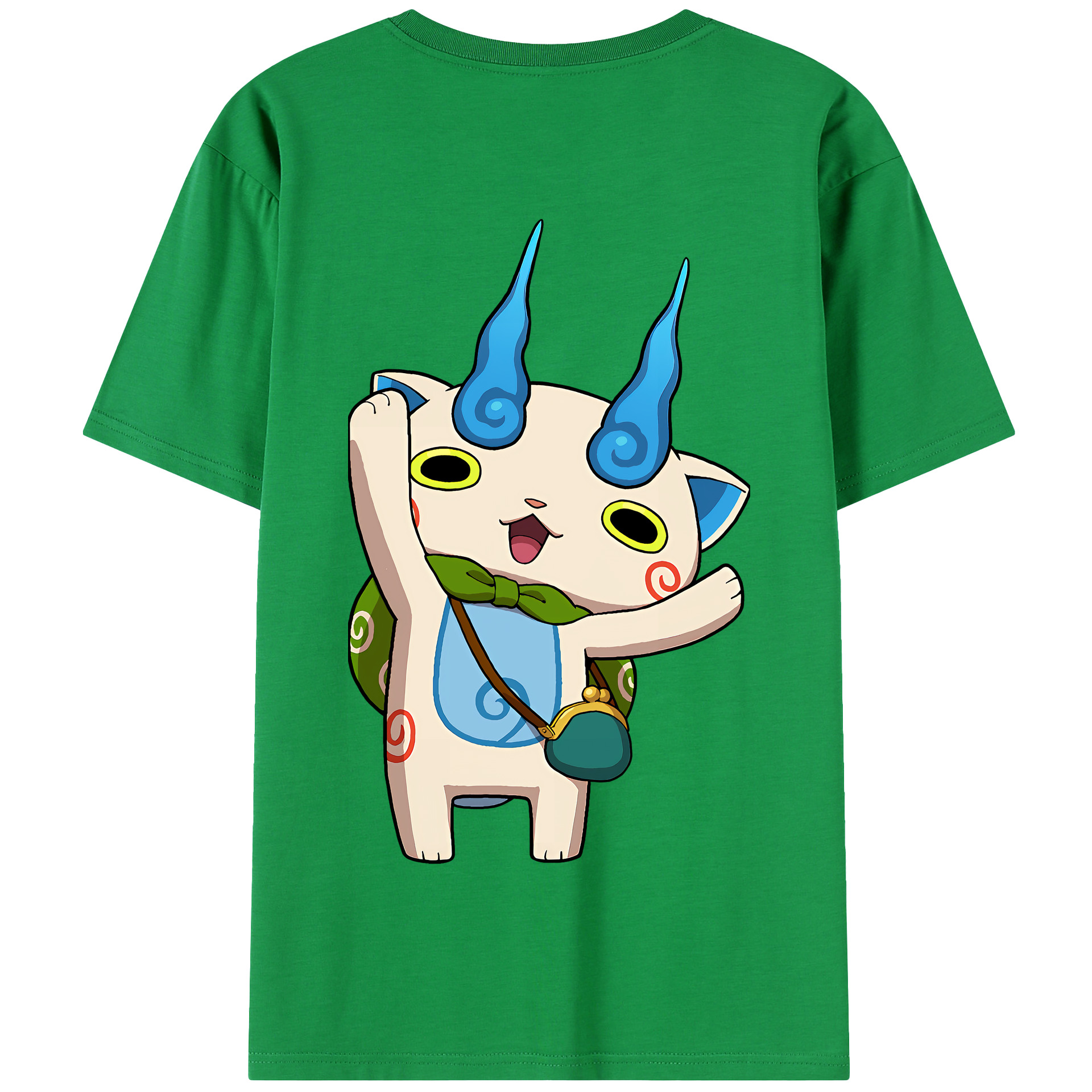 （画像用） 妖怪ウォッチ Yo-kai Watch 綿100％半袖Tシャツ（背面プリント）