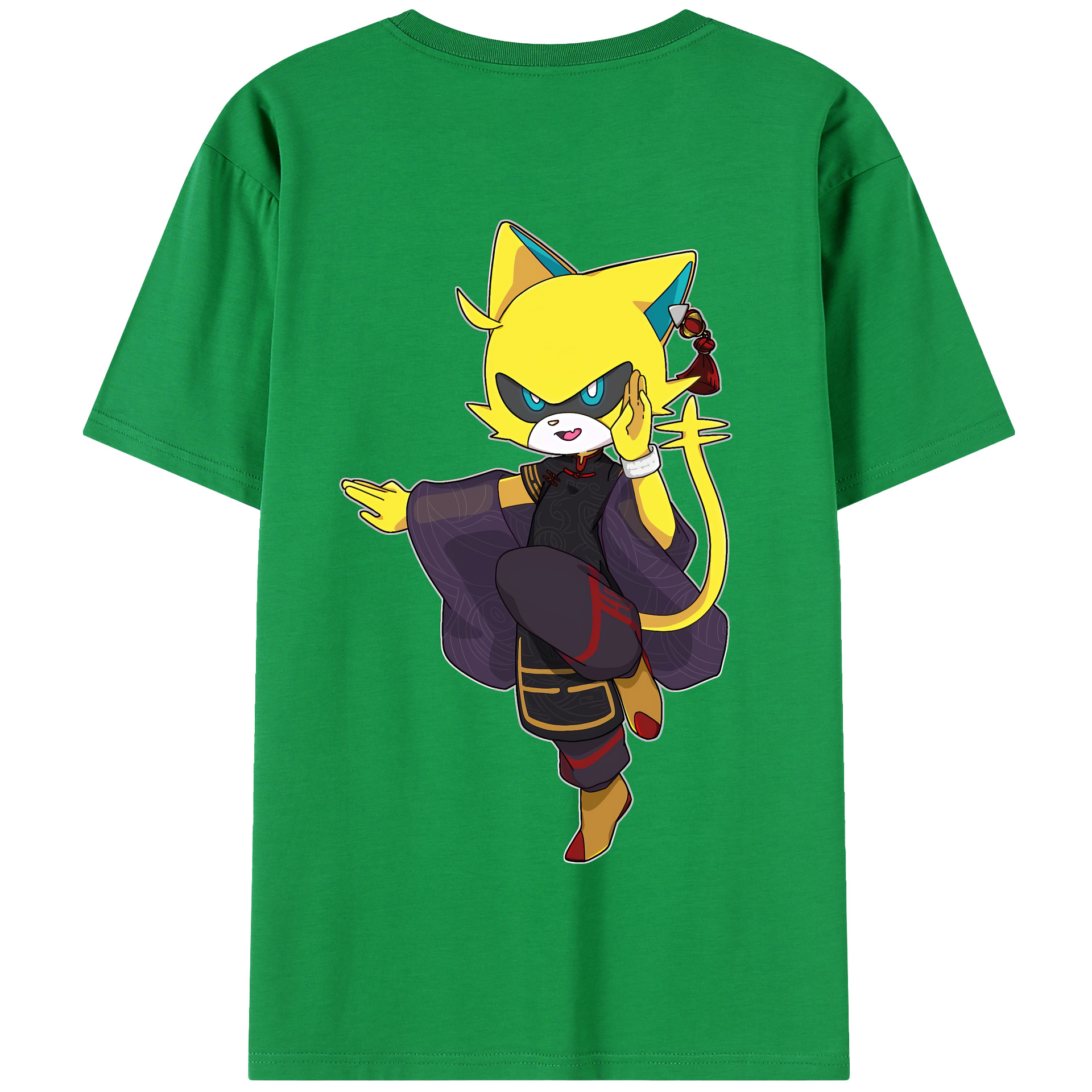 （画像用） 妖怪ウォッチ Yo-kai Watch 綿100％半袖Tシャツ（背面プリント）