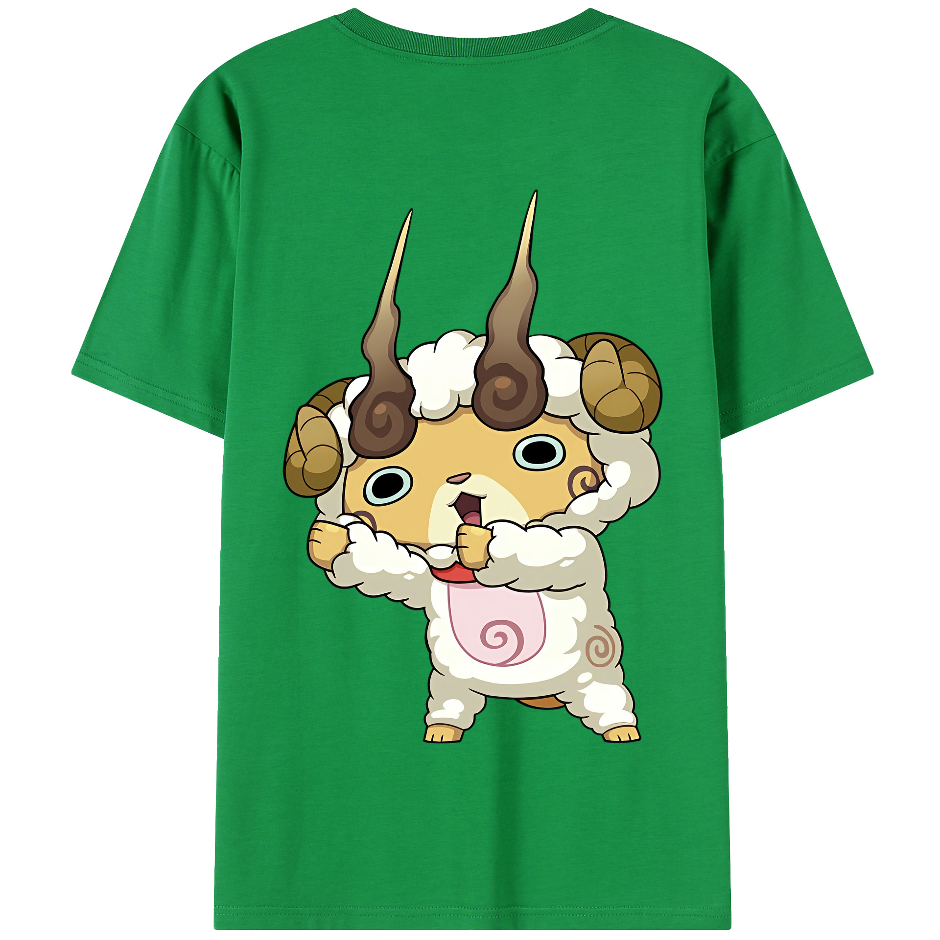 （画像用） 妖怪ウォッチ Yo-kai Watch 綿100％半袖Tシャツ（背面プリント）