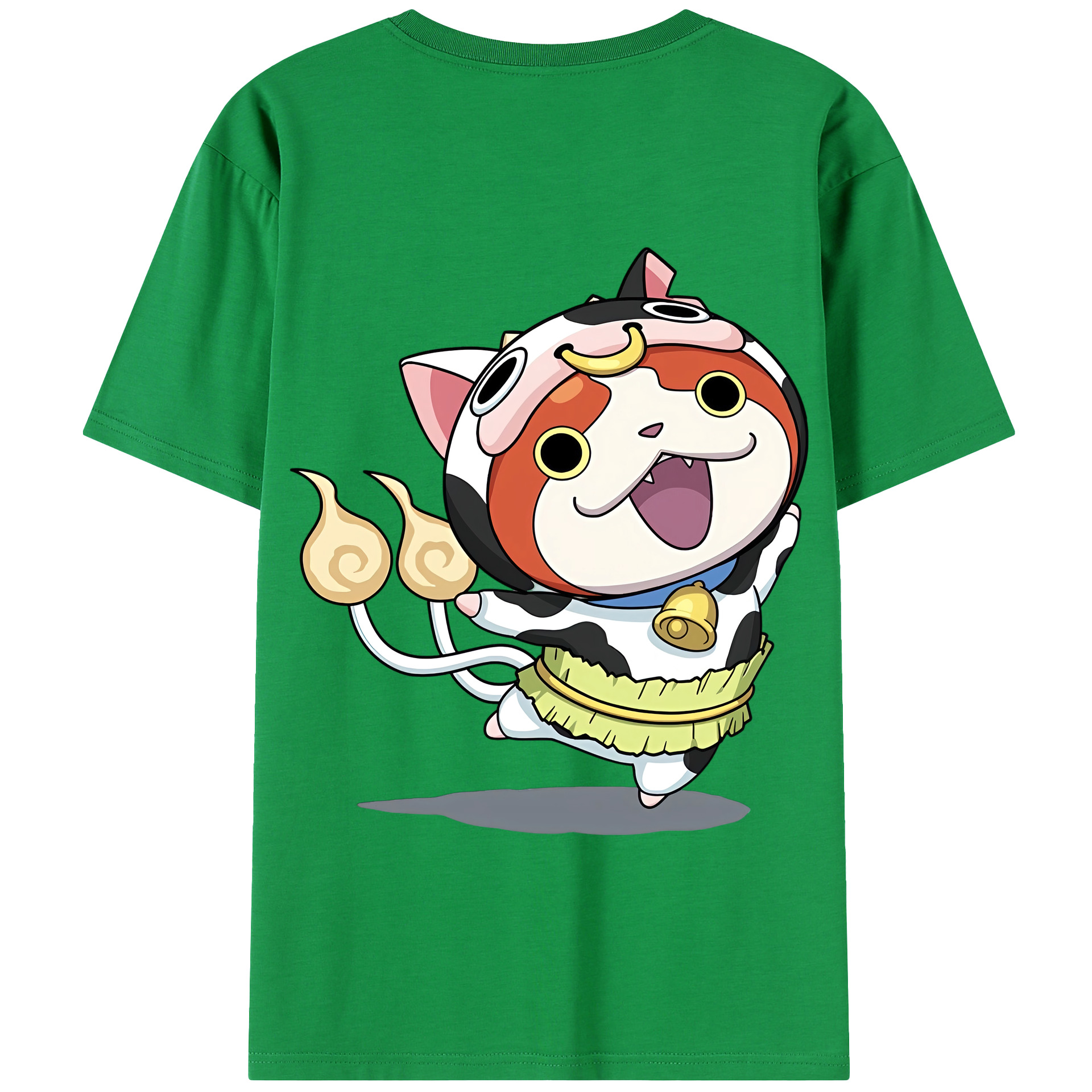 （画像用） 妖怪ウォッチ Yo-kai Watch 綿100％半袖Tシャツ（背面プリント）