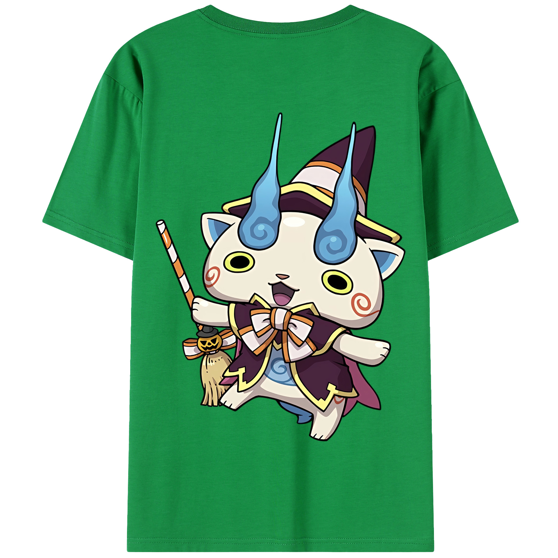 （画像用） 妖怪ウォッチ Yo-kai Watch 綿100％半袖Tシャツ（背面プリント）