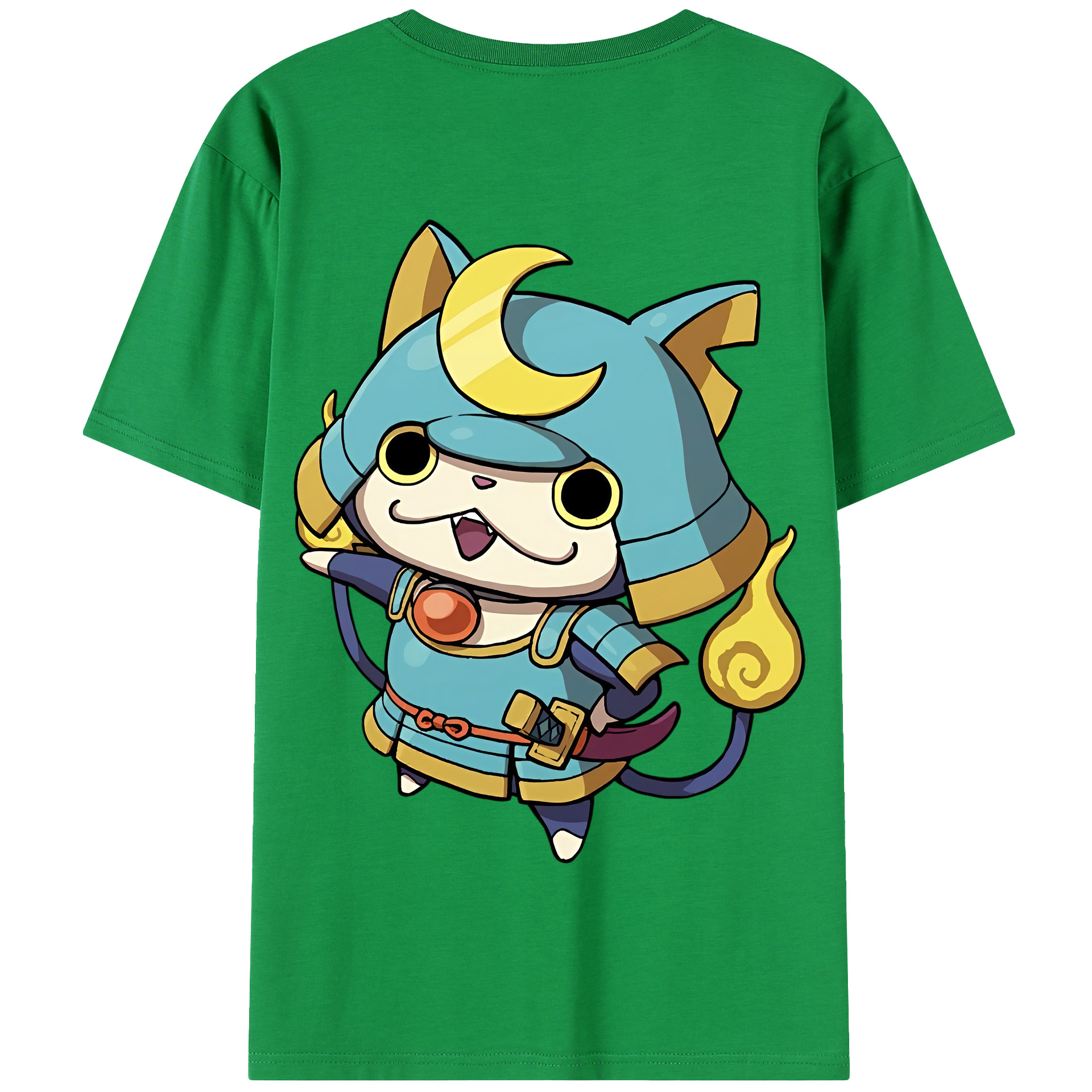 （画像用） 妖怪ウォッチ Yo-kai Watch 綿100％半袖Tシャツ（背面プリント）