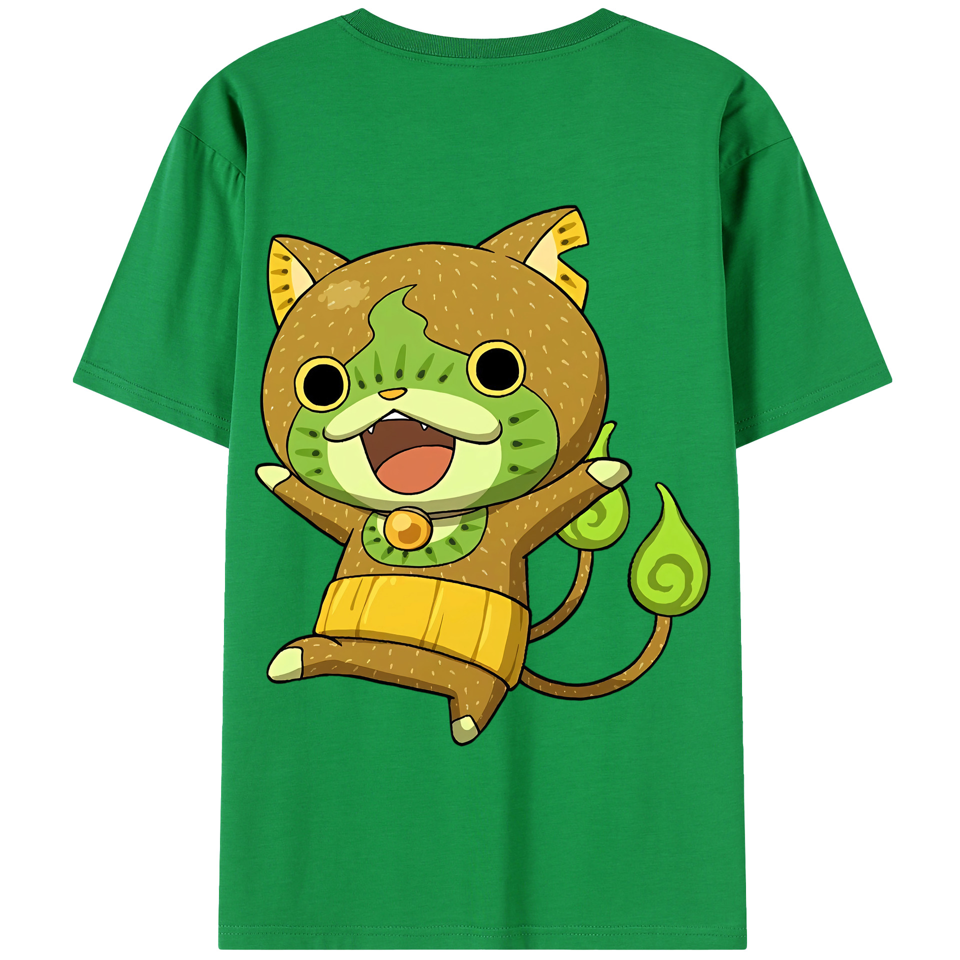（画像用） 妖怪ウォッチ Yo-kai Watch 綿100％半袖Tシャツ（背面プリント）