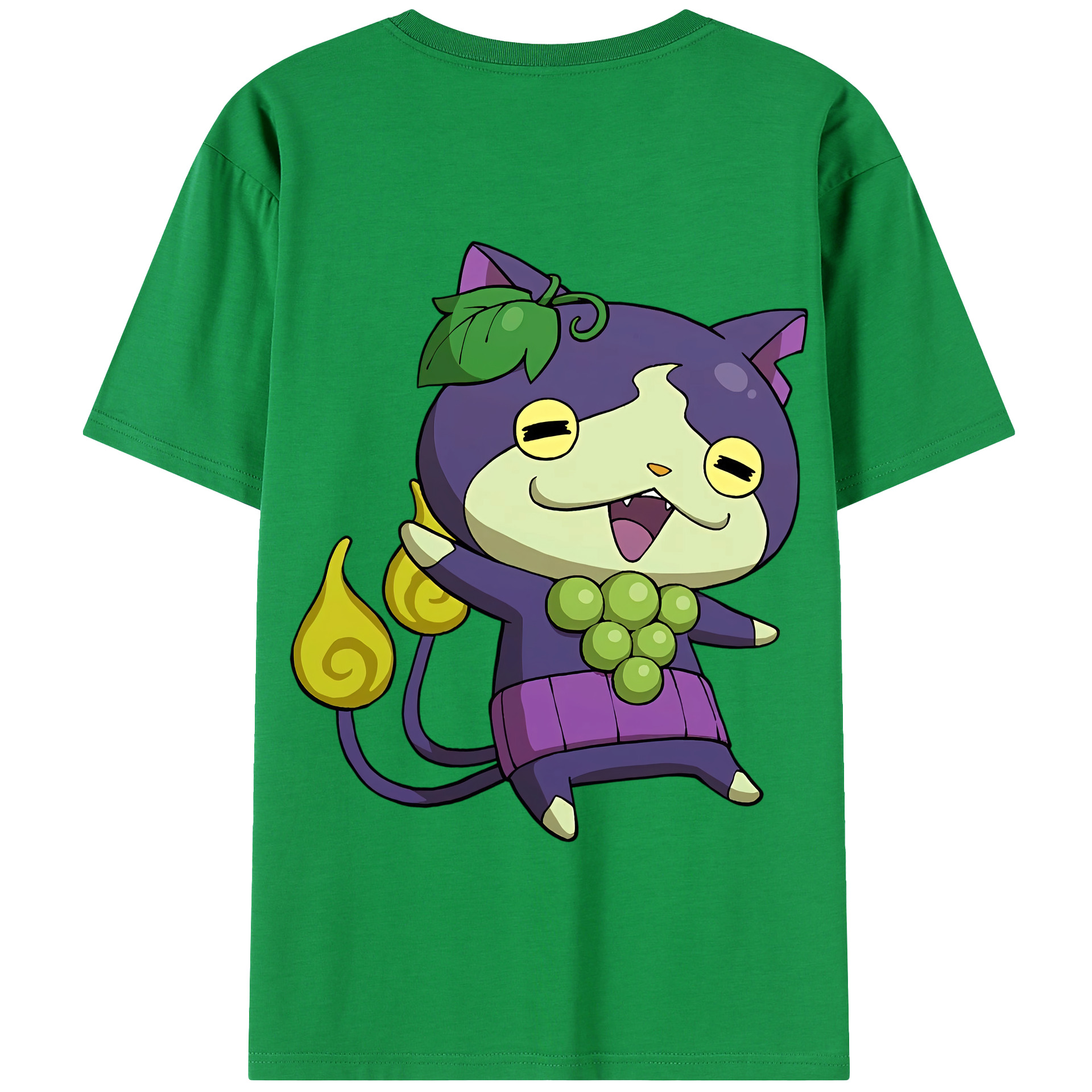 （画像用） 妖怪ウォッチ Yo-kai Watch 綿100％半袖Tシャツ（背面プリント）