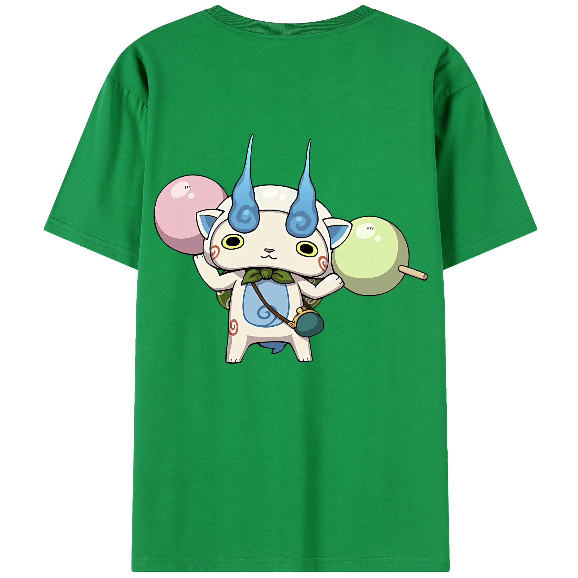 （画像用） 妖怪ウォッチ Yo-kai Watch 綿100％半袖Tシャツ（背面プリント）