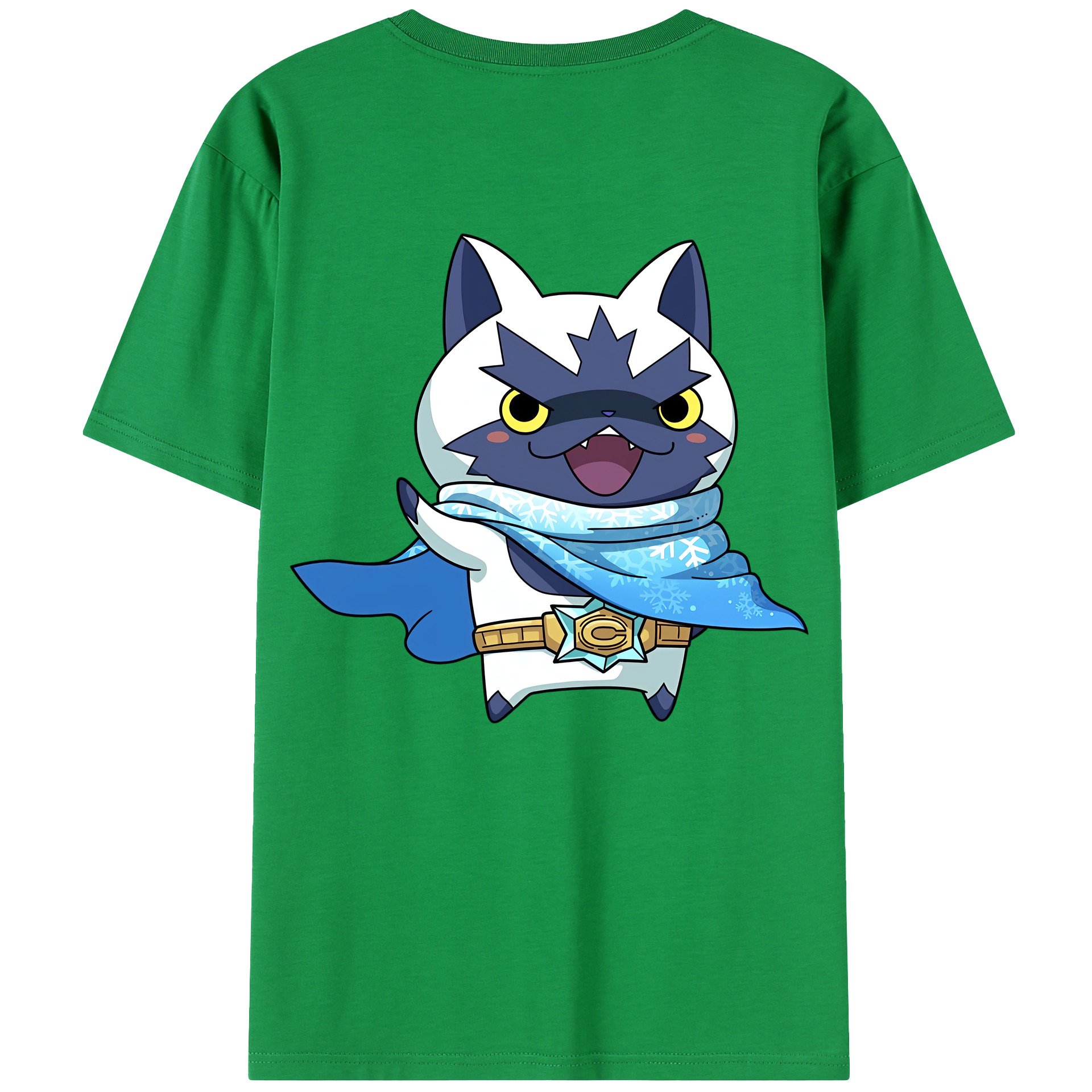 （画像用） 妖怪ウォッチ Yo-kai Watch 綿100％半袖Tシャツ（背面プリント）