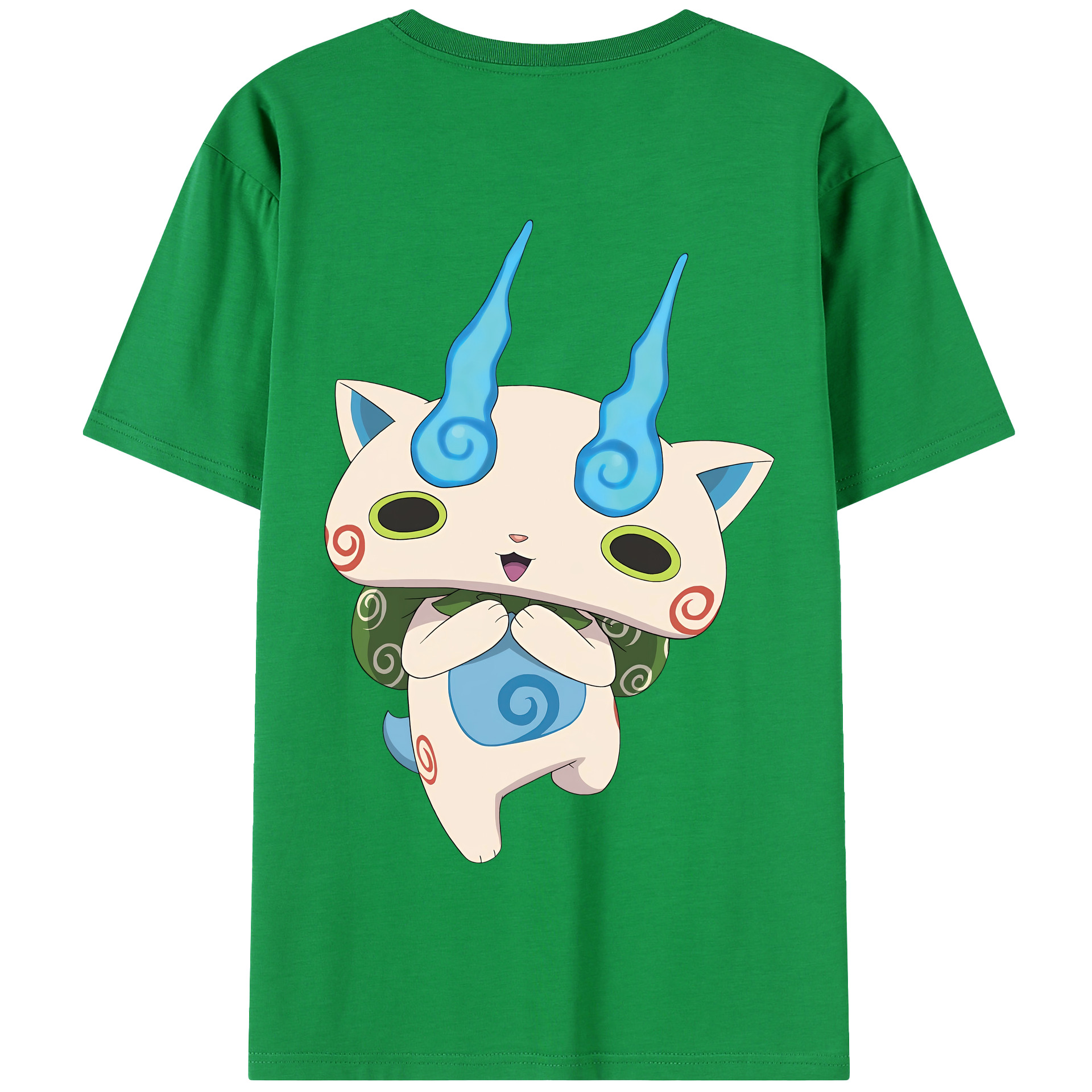 （画像用） 妖怪ウォッチ Yo-kai Watch 綿100％半袖Tシャツ（背面プリント）