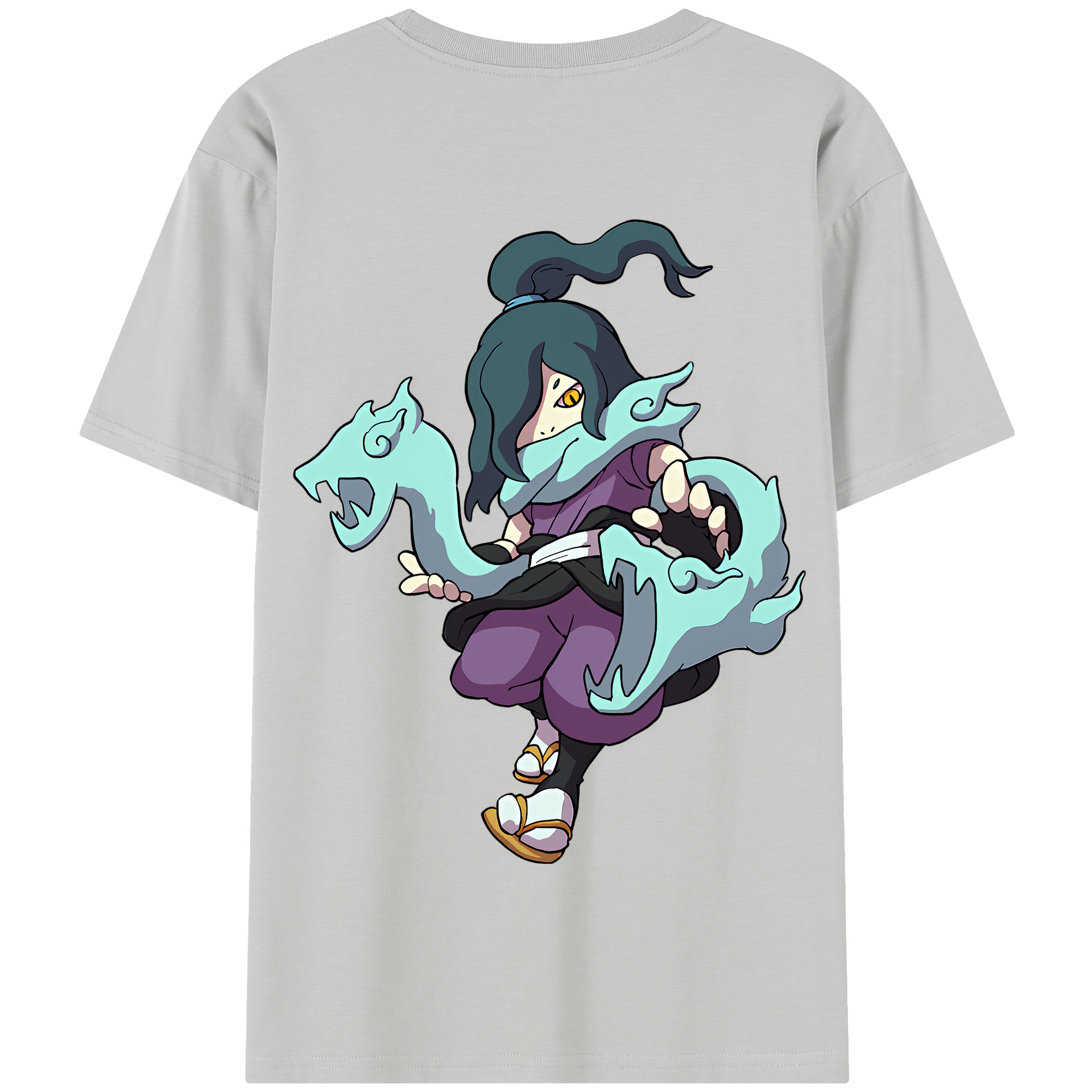 （画像用） 妖怪ウォッチ Yo-kai Watch 綿100％半袖Tシャツ（背面プリント）