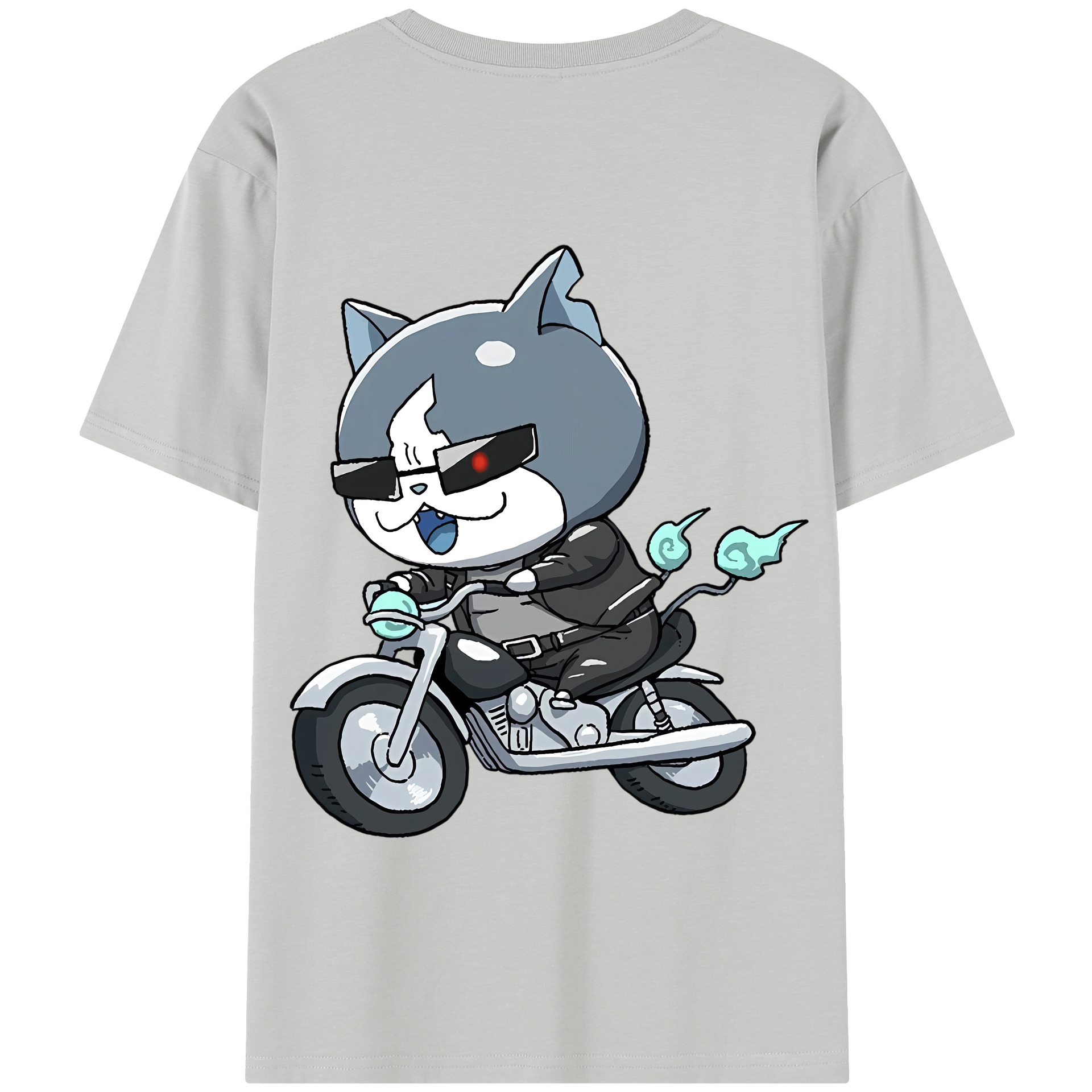 （画像用） 妖怪ウォッチ Yo-kai Watch 綿100％半袖Tシャツ（背面プリント）