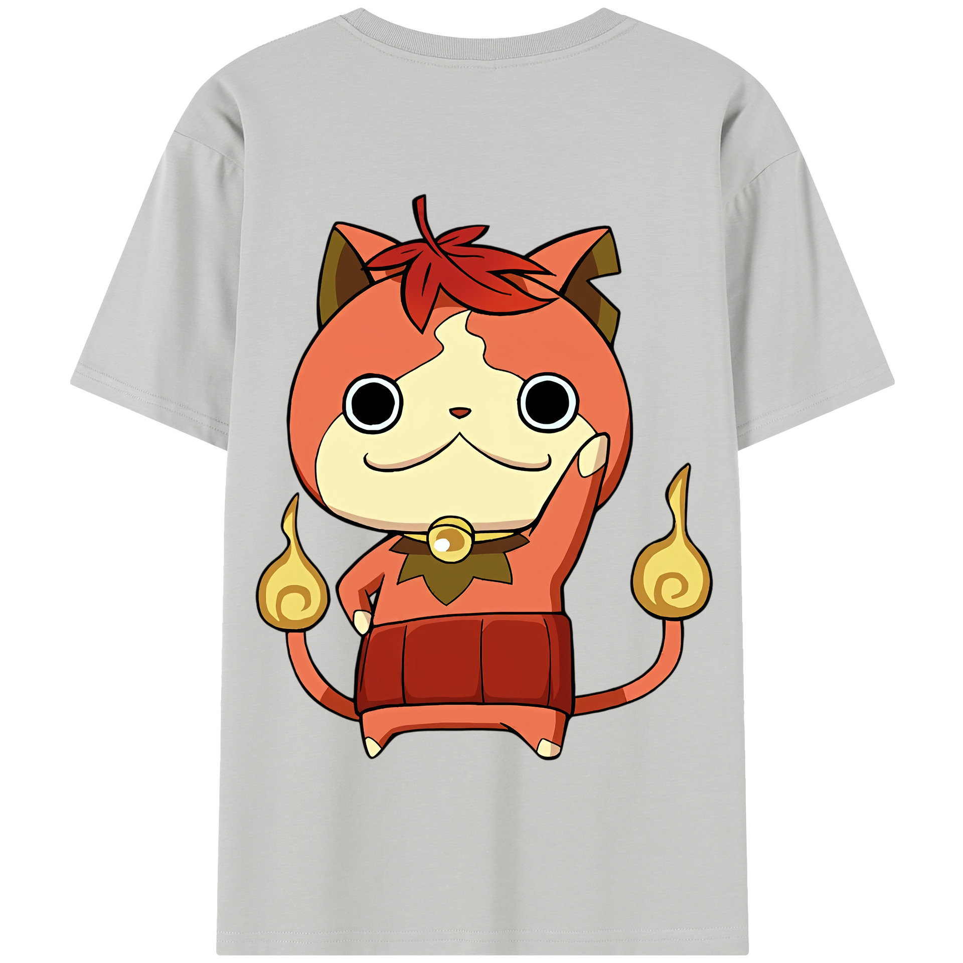 （画像用） 妖怪ウォッチ Yo-kai Watch 綿100％半袖Tシャツ（背面プリント）