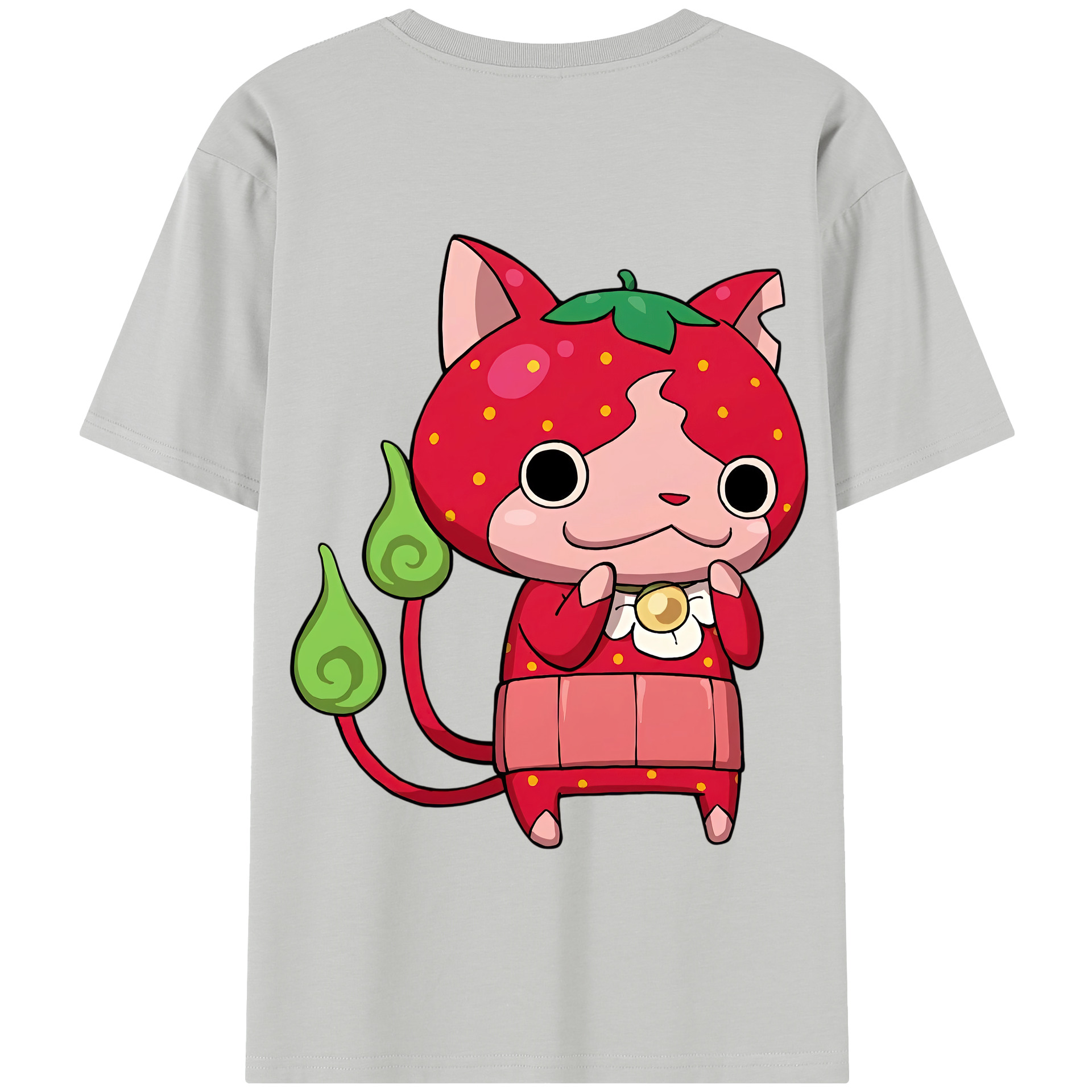 （画像用） 妖怪ウォッチ Yo-kai Watch 綿100％半袖Tシャツ（背面プリント）