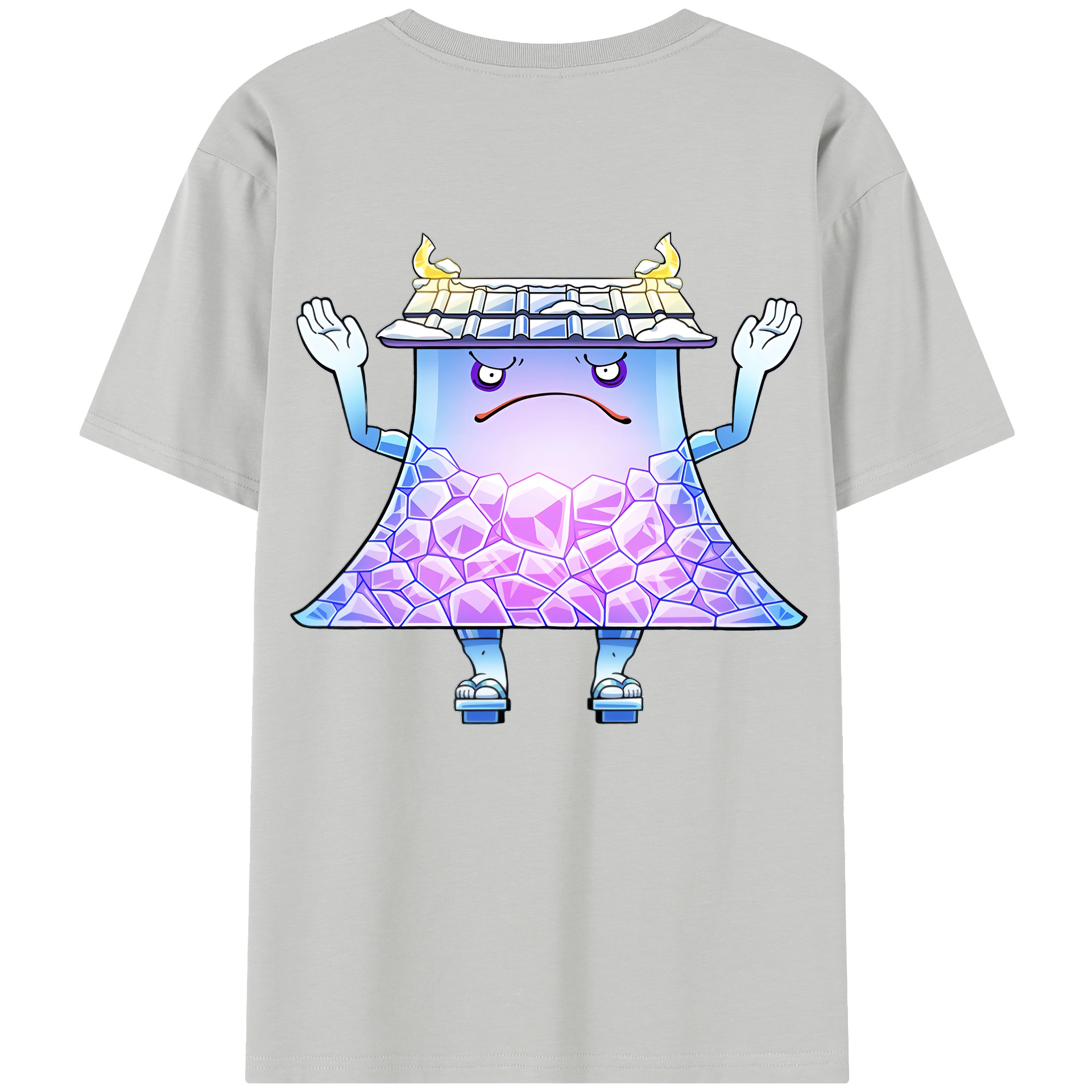 （画像用） 妖怪ウォッチ Yo-kai Watch 綿100％半袖Tシャツ（背面プリント）
