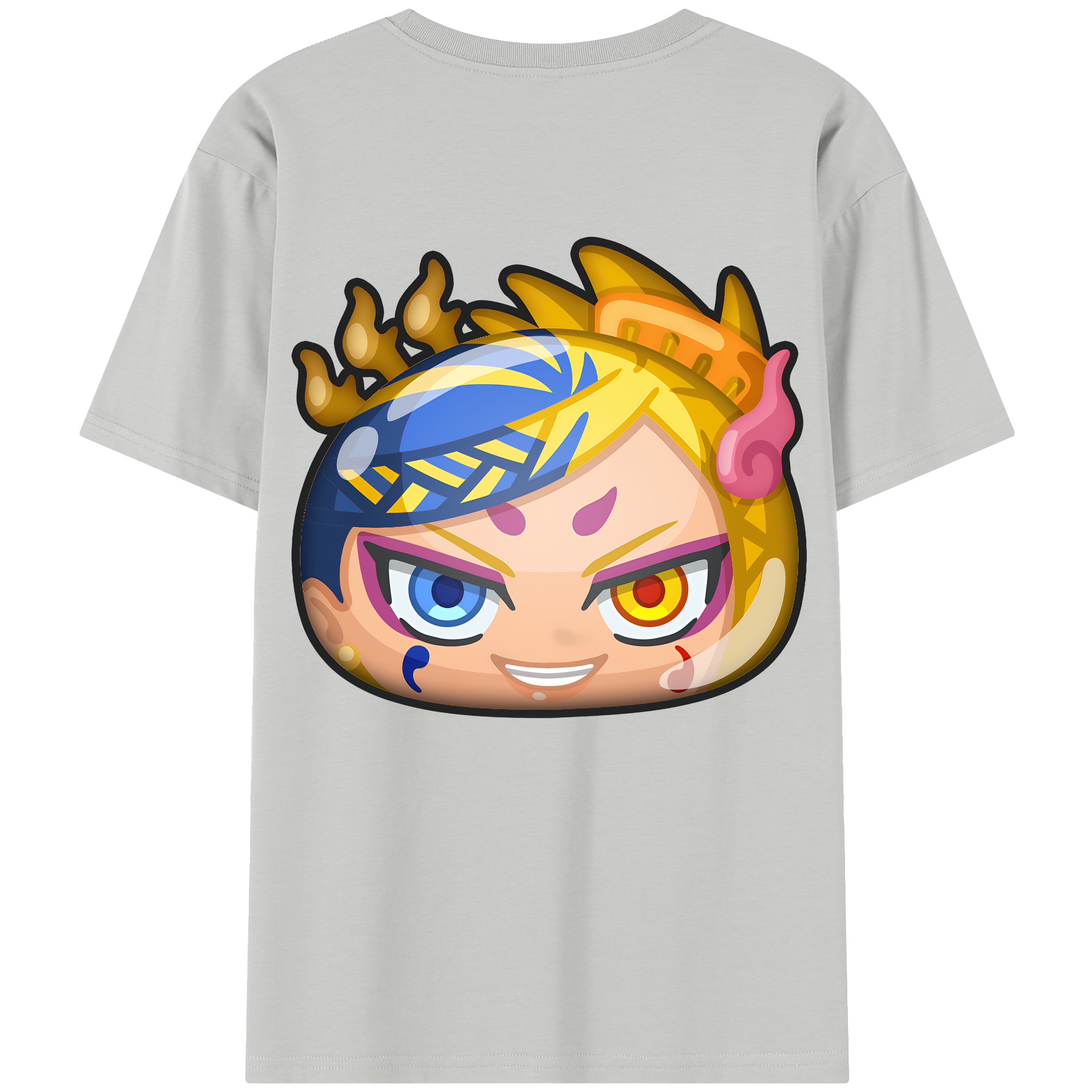 （画像用） 妖怪ウォッチ Yo-kai Watch 綿100％半袖Tシャツ（背面プリント）