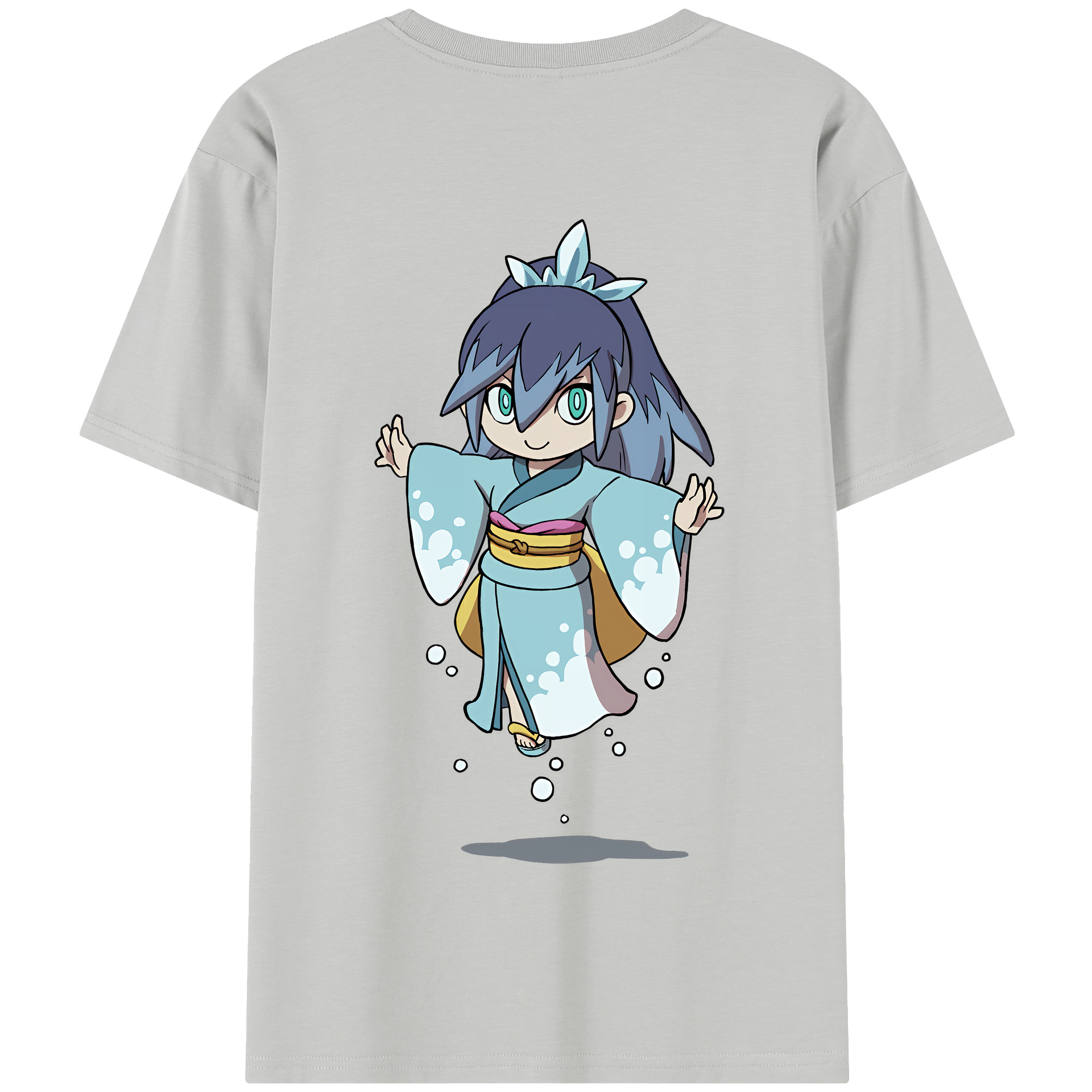 （画像用） 妖怪ウォッチ Yo-kai Watch 綿100％半袖Tシャツ（背面プリント）