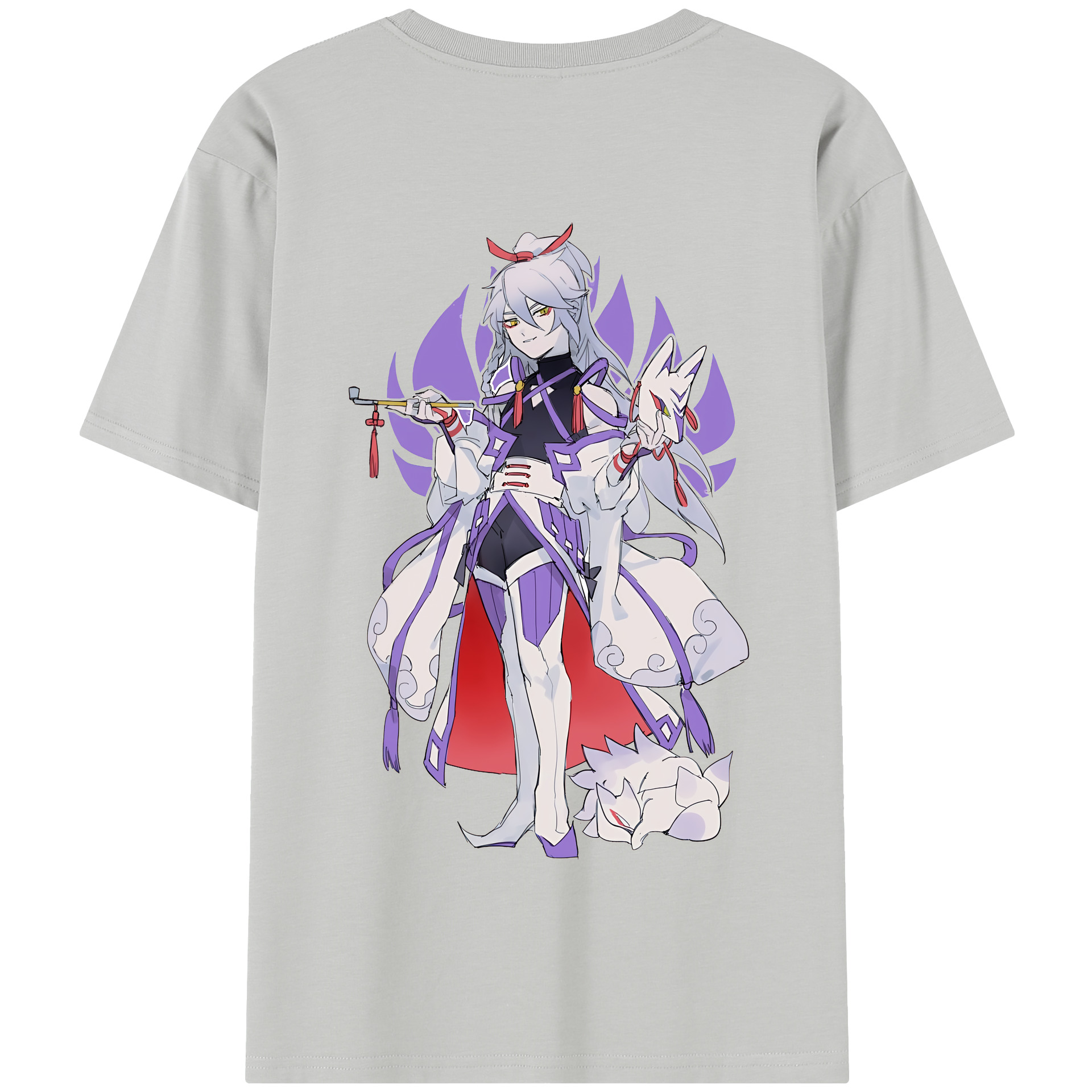 （画像用） 妖怪ウォッチ Yo-kai Watch 綿100％半袖Tシャツ（背面プリント）