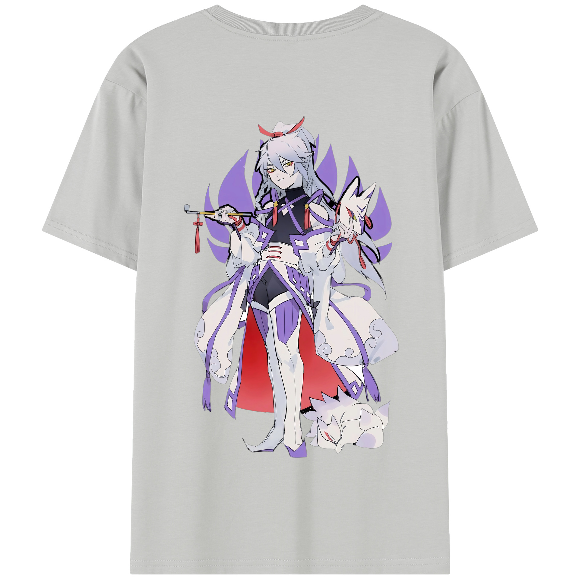 （画像用） 妖怪ウォッチ Yo-kai Watch 綿100％半袖Tシャツ（背面プリント）