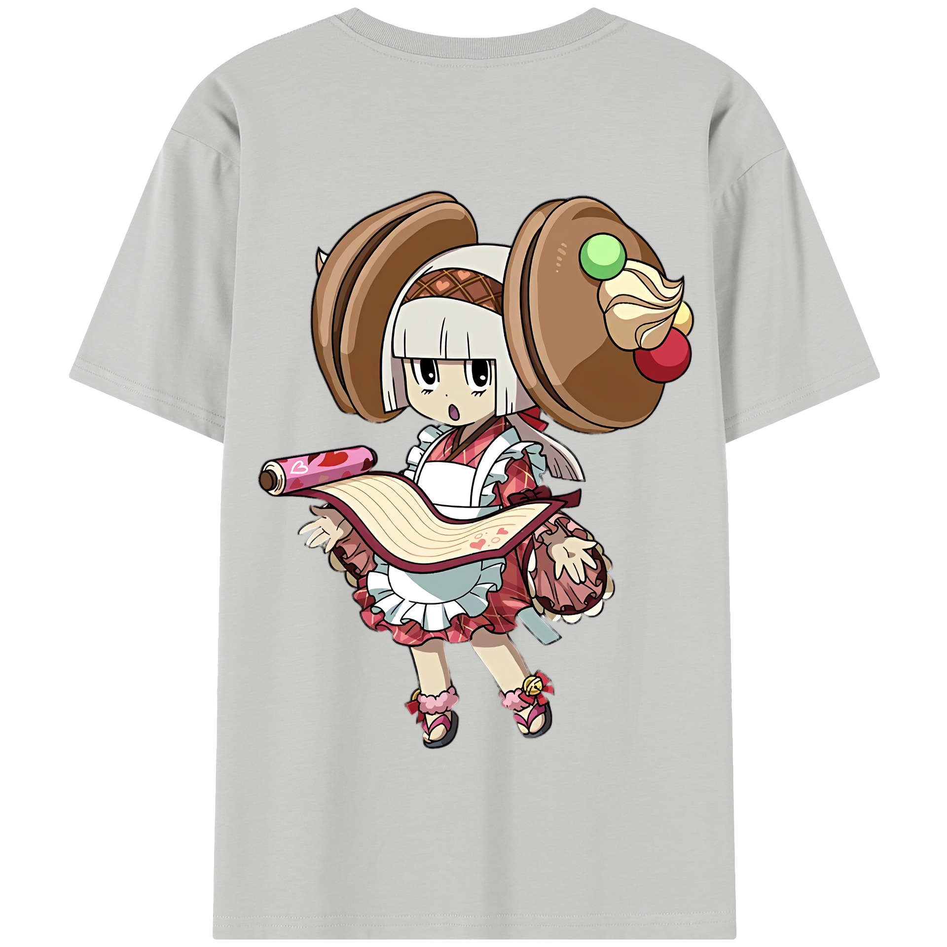 （画像用） 妖怪ウォッチ Yo-kai Watch 綿100％半袖Tシャツ（背面プリント）