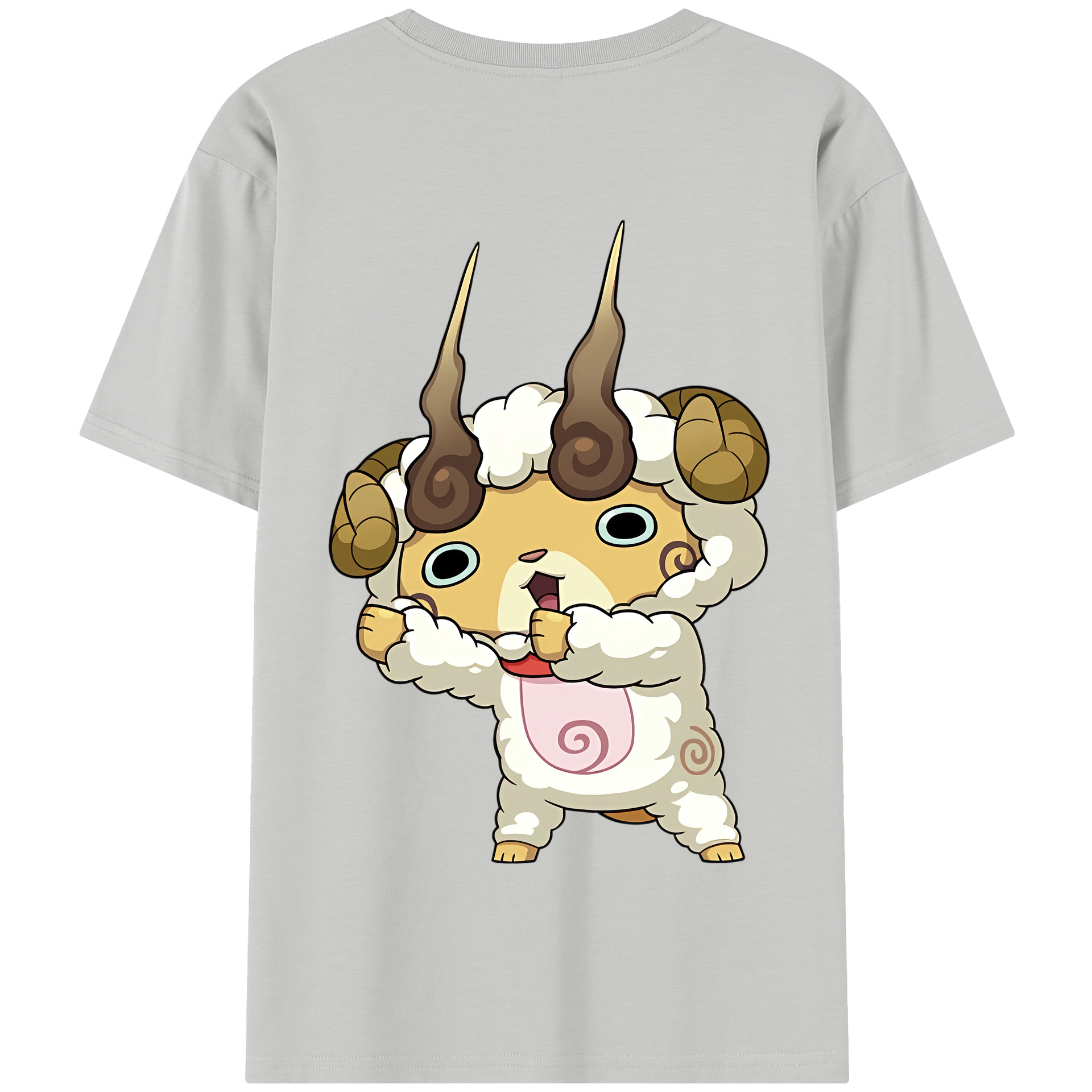 （画像用） 妖怪ウォッチ Yo-kai Watch 綿100％半袖Tシャツ（背面プリント）
