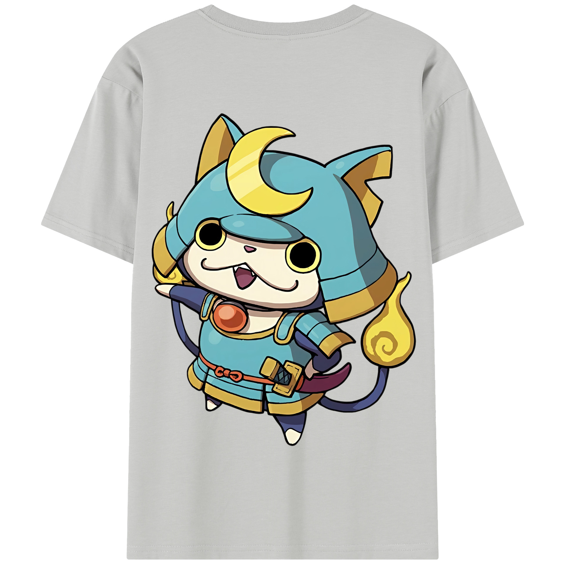 （画像用） 妖怪ウォッチ Yo-kai Watch 綿100％半袖Tシャツ（背面プリント）