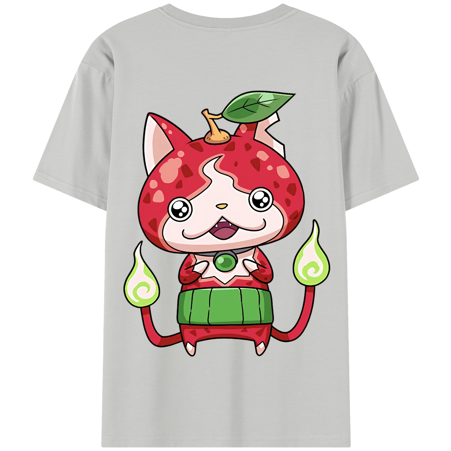 （画像用） 妖怪ウォッチ Yo-kai Watch 綿100％半袖Tシャツ（背面プリント）