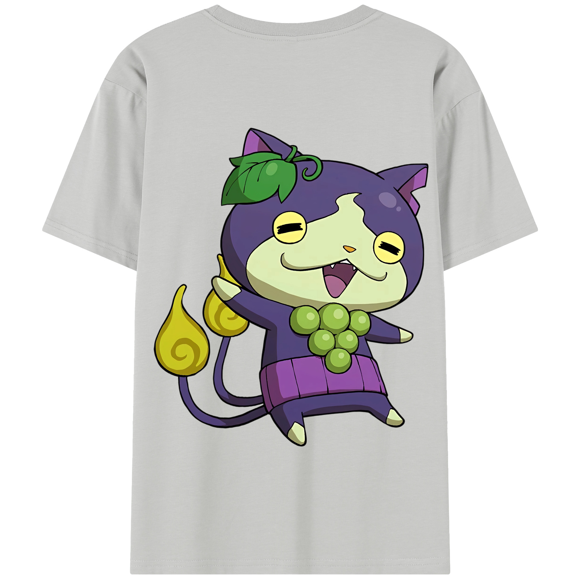（画像用） 妖怪ウォッチ Yo-kai Watch 綿100％半袖Tシャツ（背面プリント）