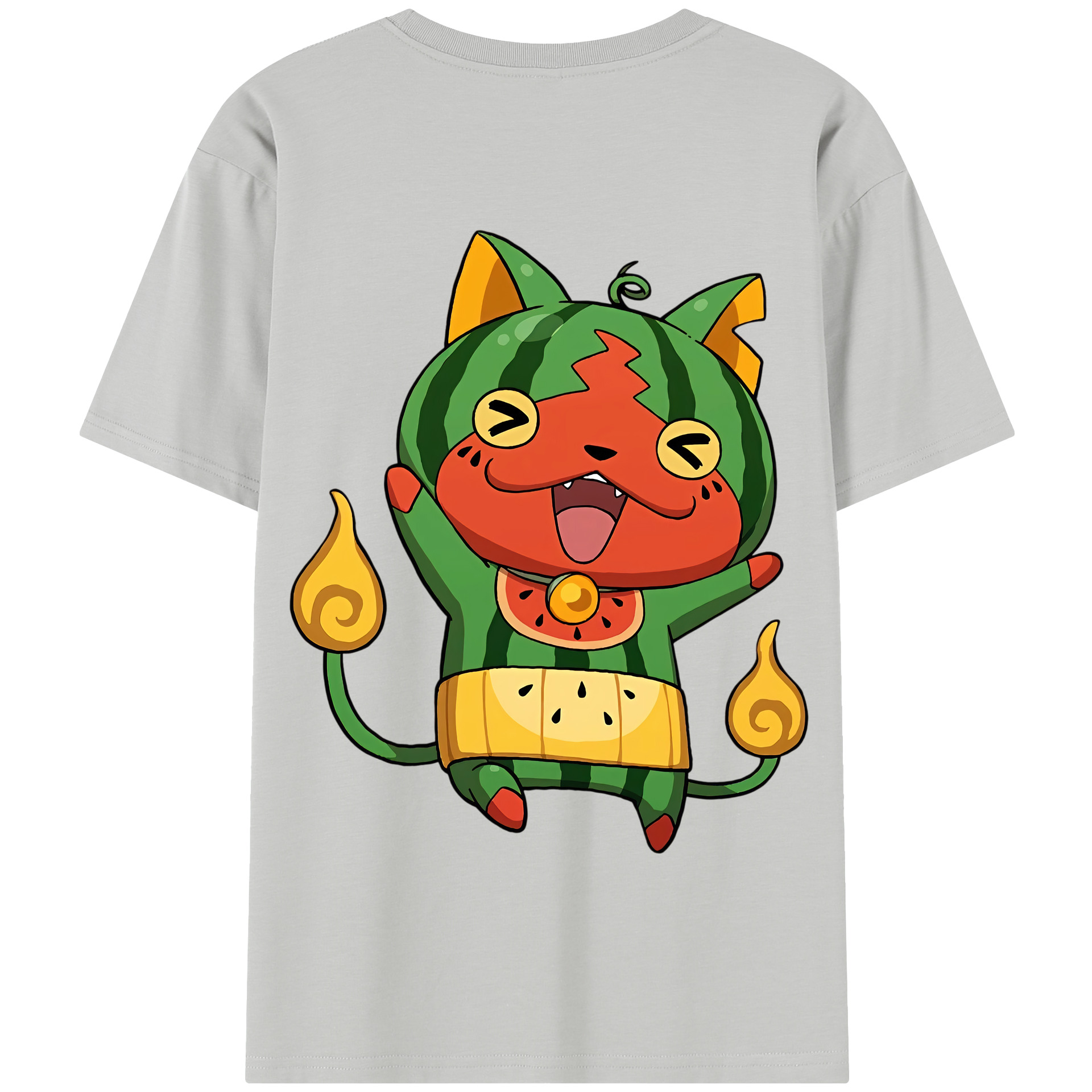 （画像用） 妖怪ウォッチ Yo-kai Watch 綿100％半袖Tシャツ（背面プリント）
